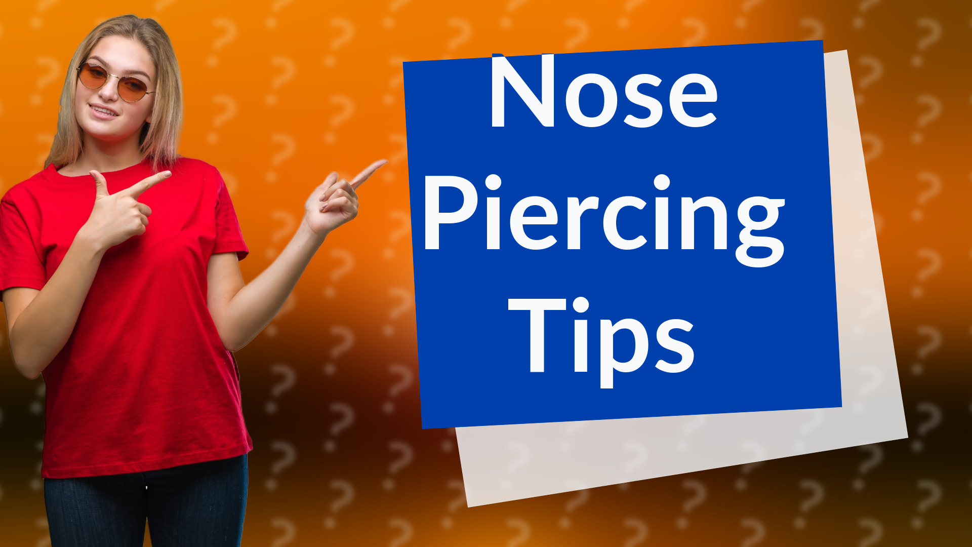 Nose Piercing Tips