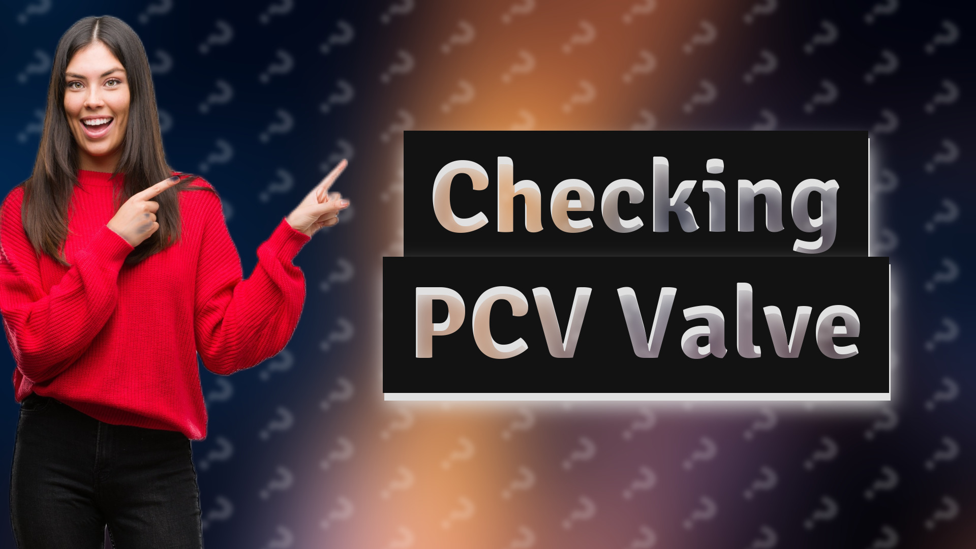 Checking PCV Valve