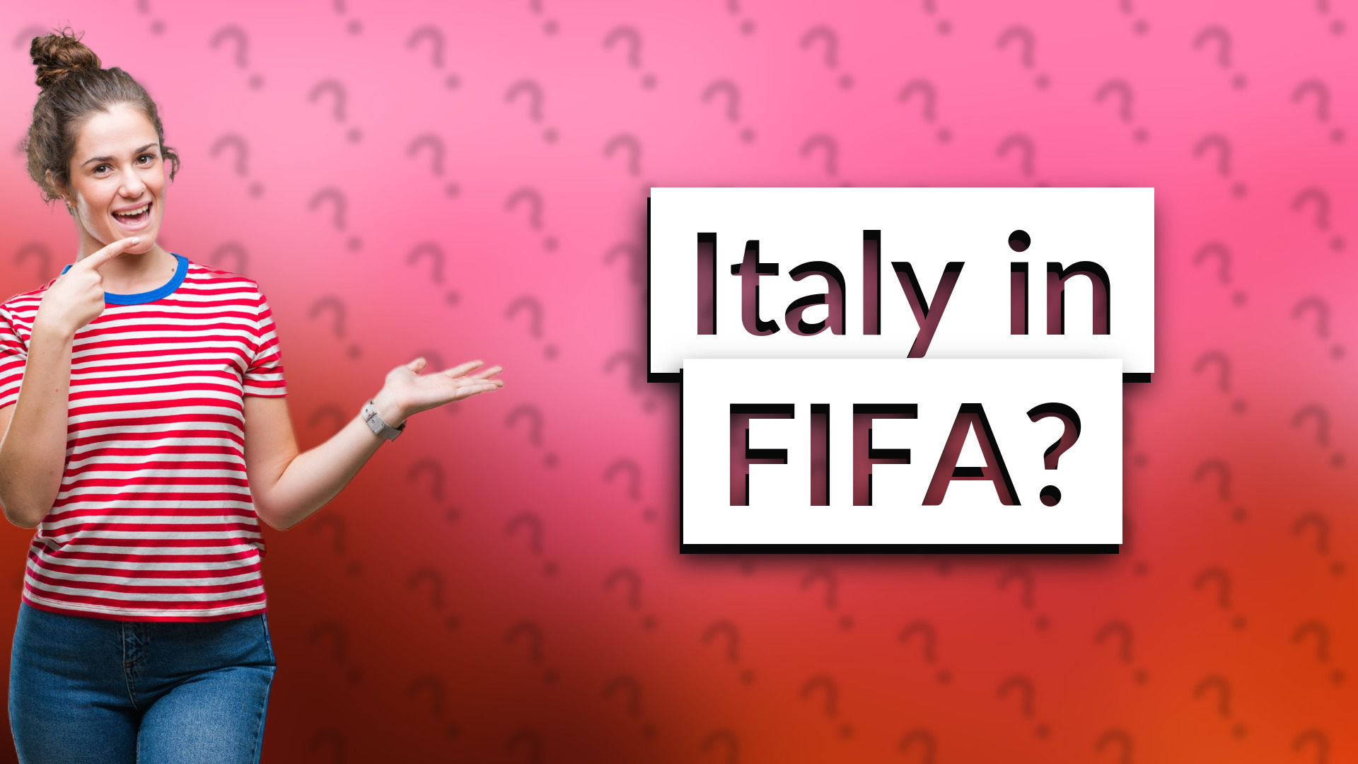 Italy in FIFA?