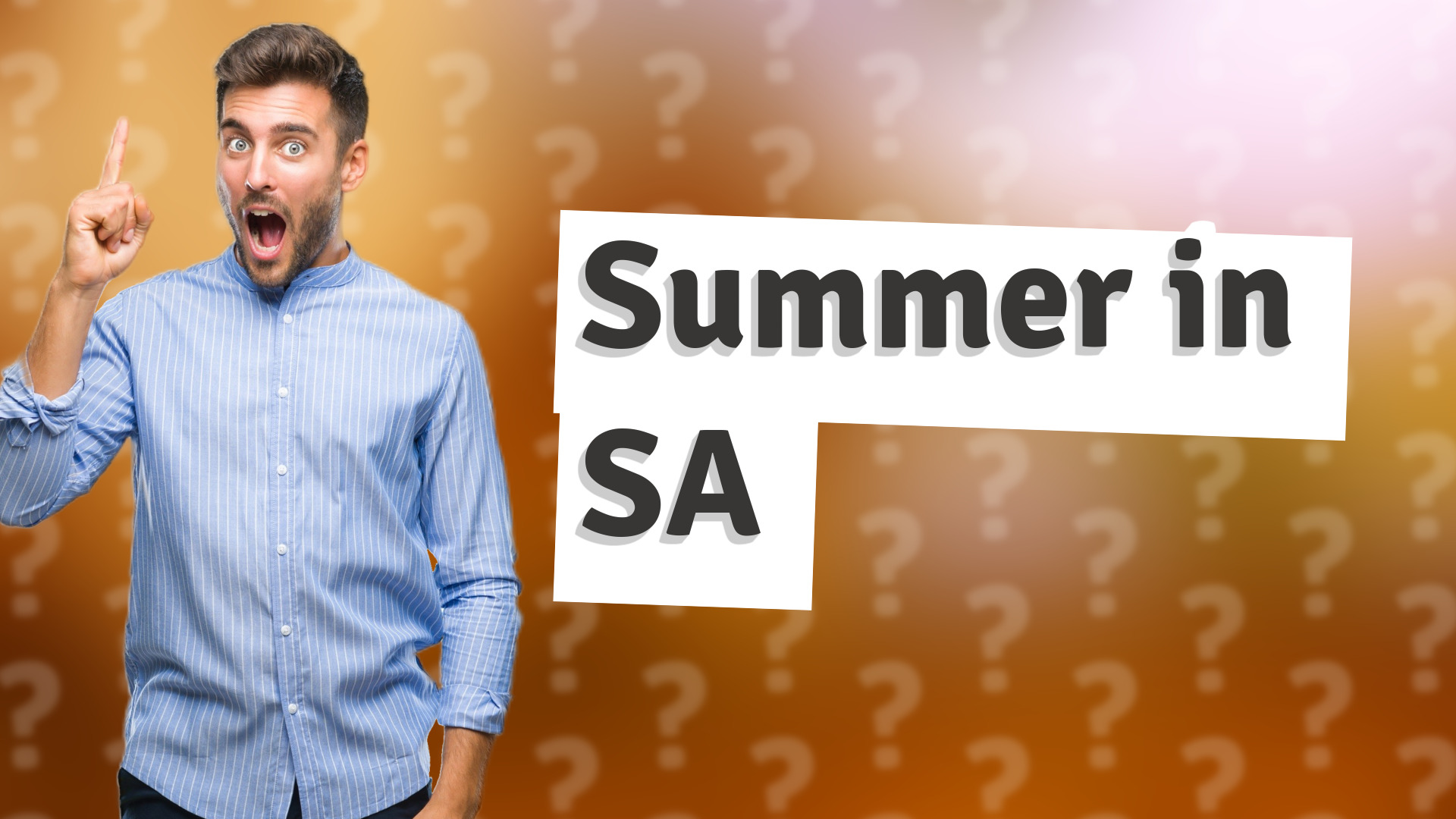 Summer in SA