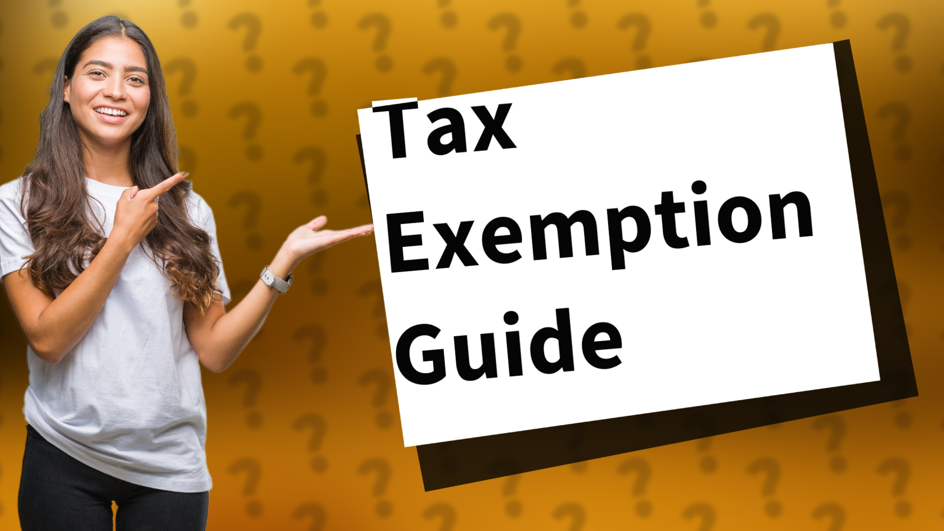 Tax Exemption Guide