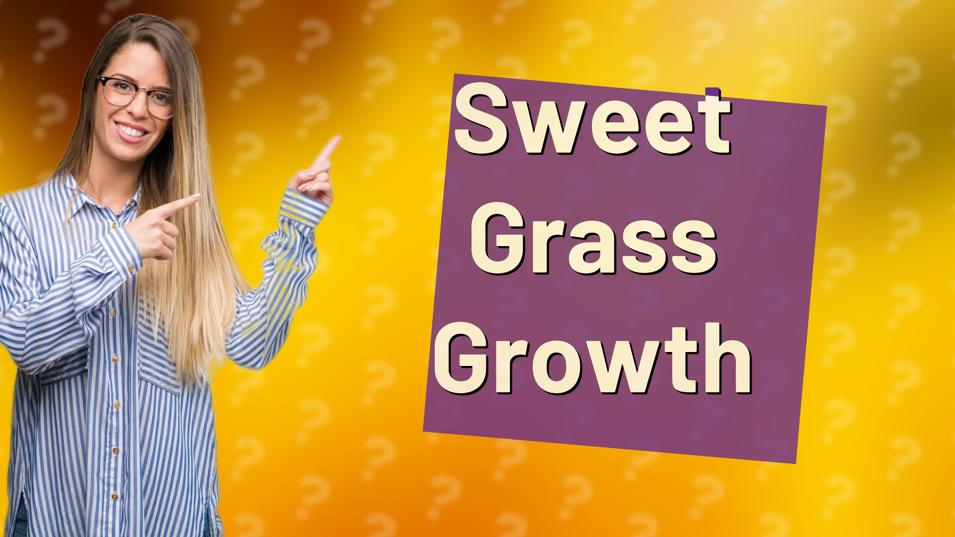 Sweet Grass Growth