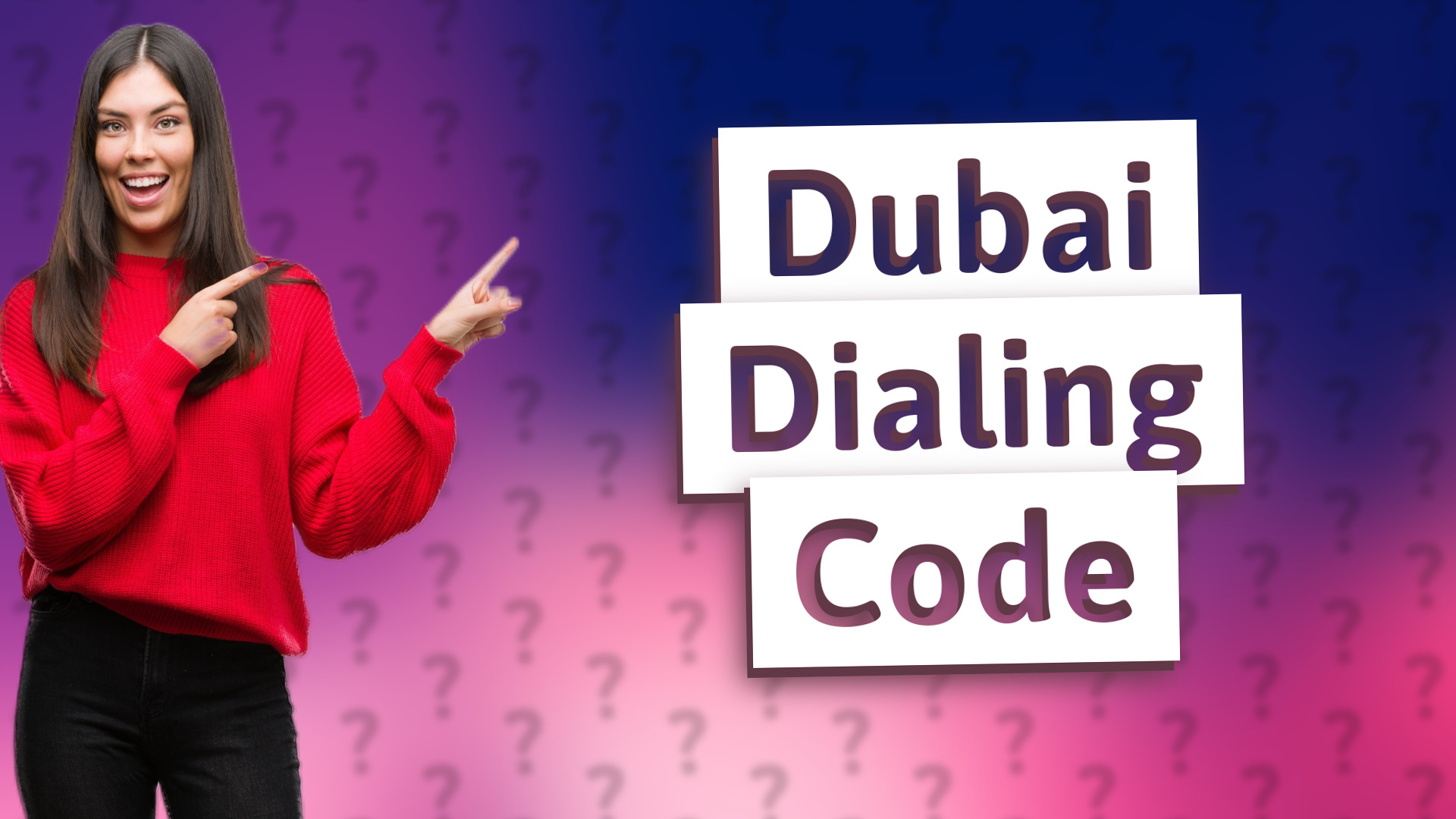 Dubai Dialing Code