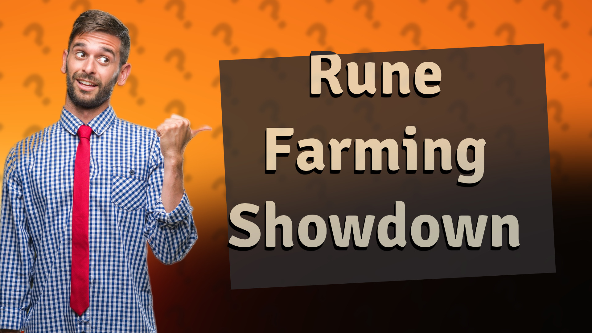 Rune Farming Showdown