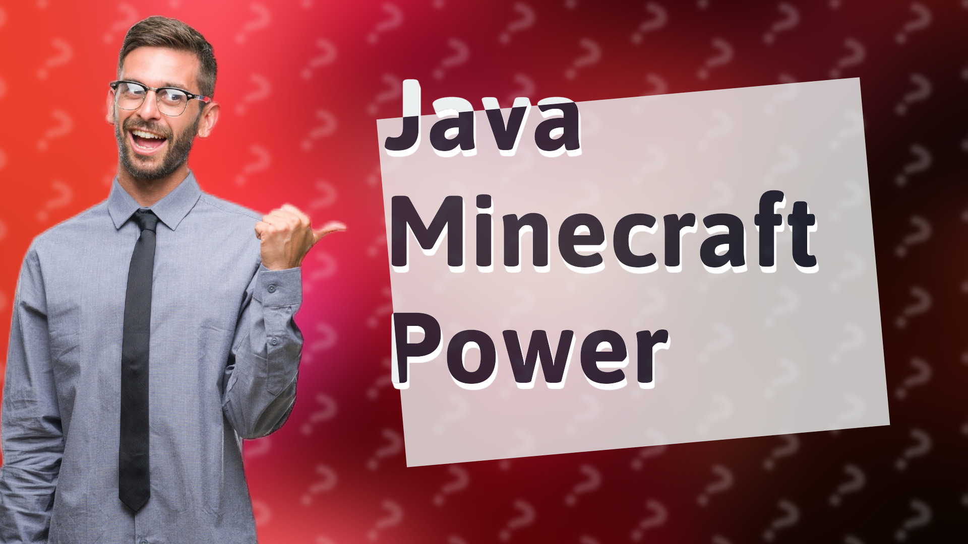 Java Minecraft Power