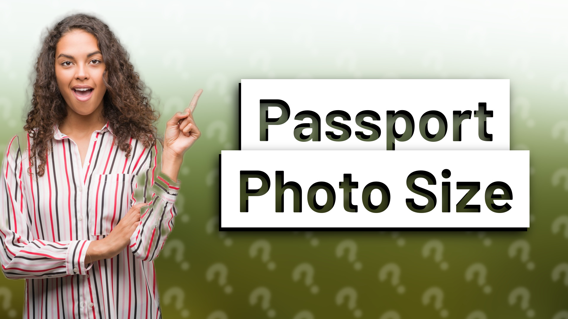 Passport Photo Size