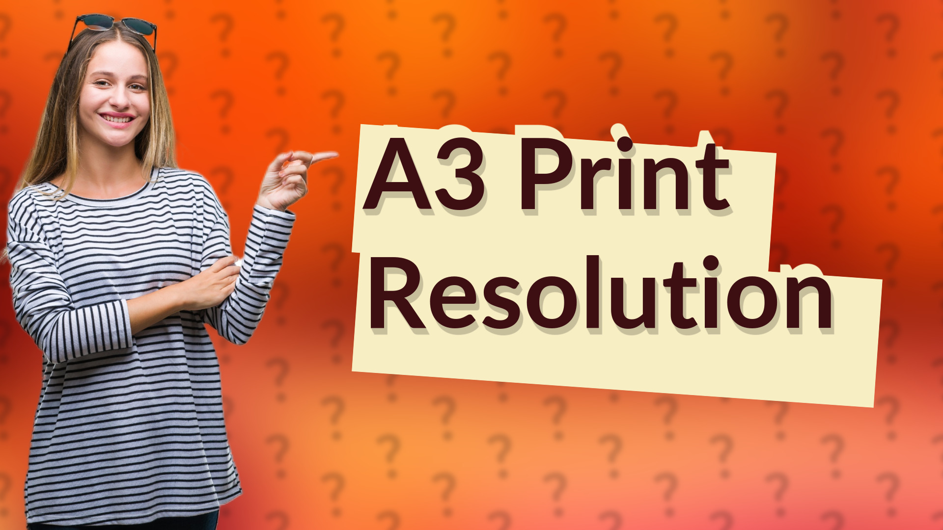 A3 Print Resolution