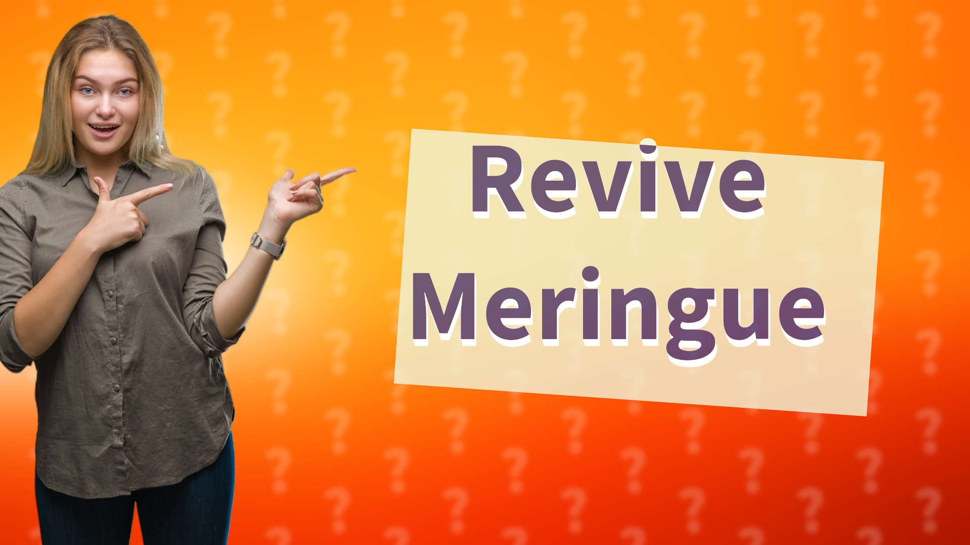 Revive Meringue