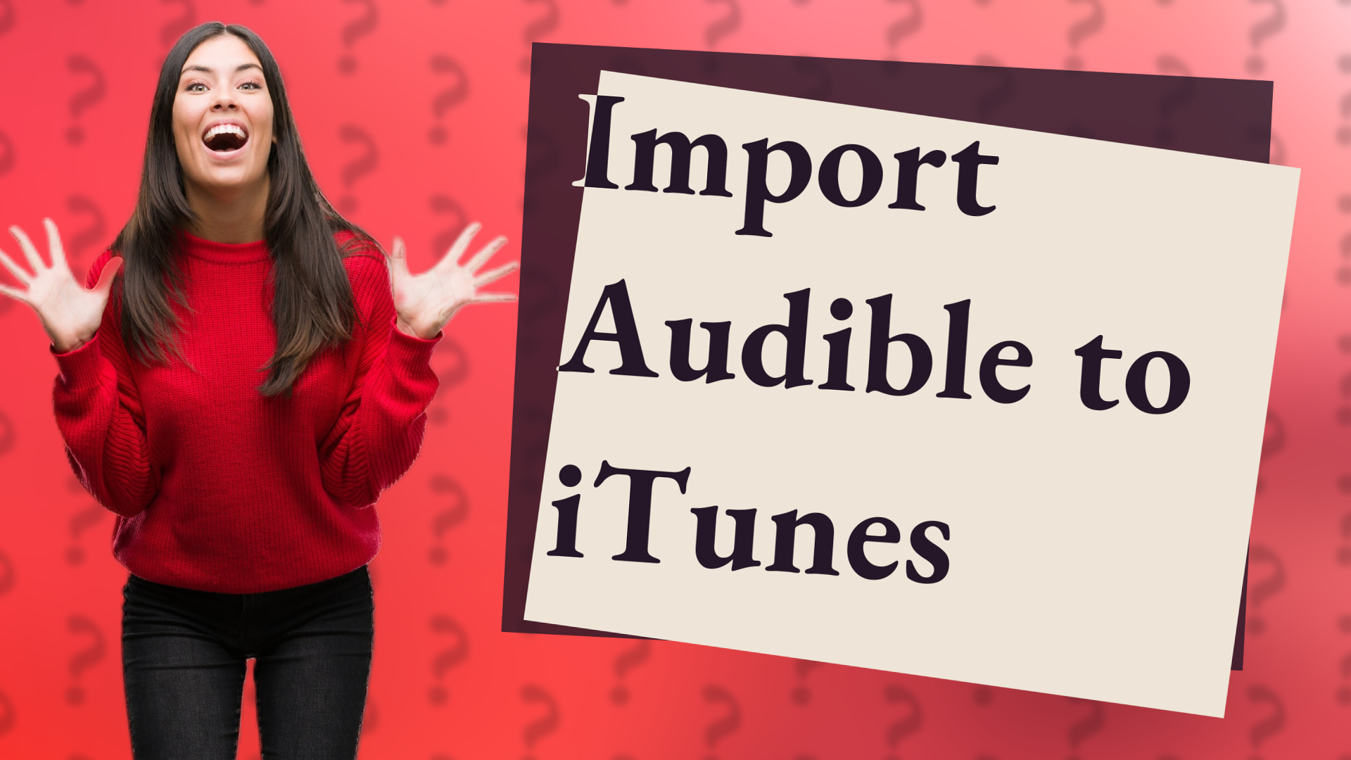 Import Audible to iTunes