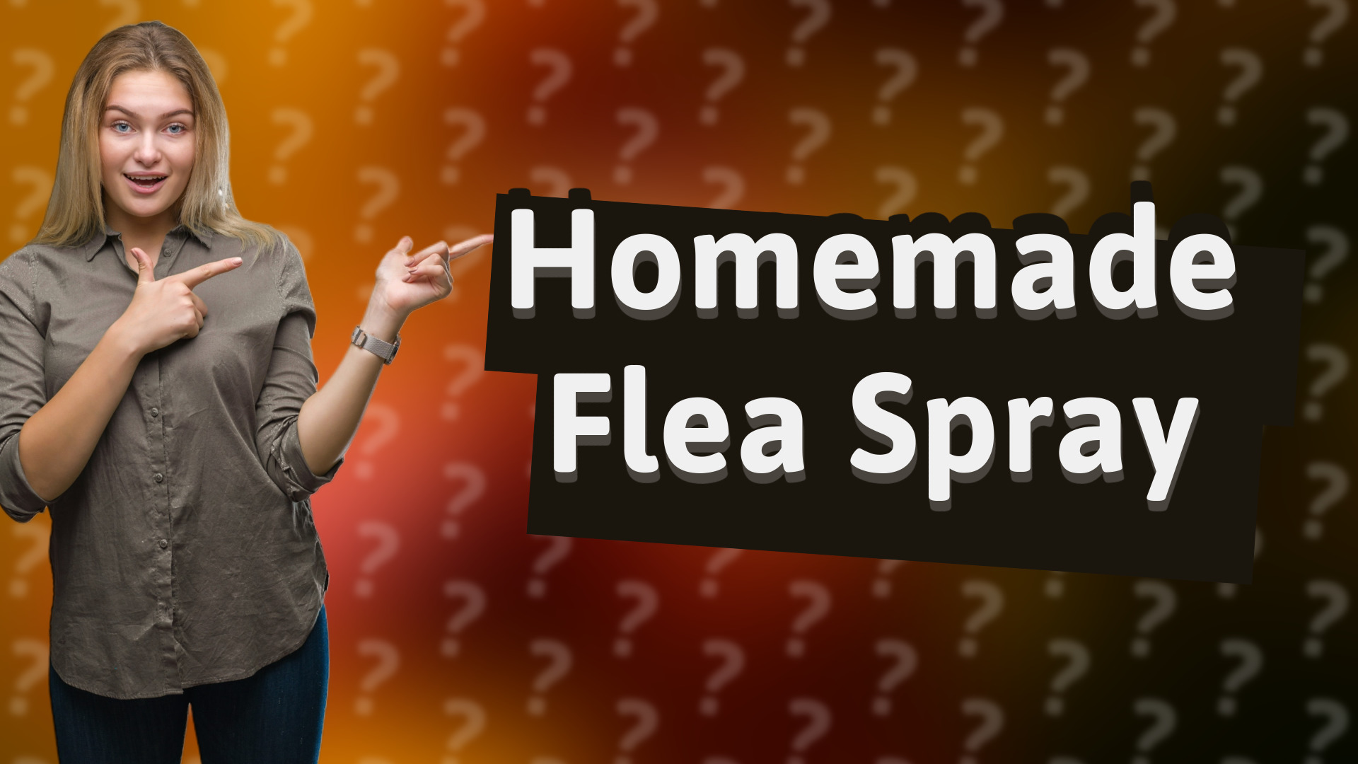 Homemade Flea Spray
