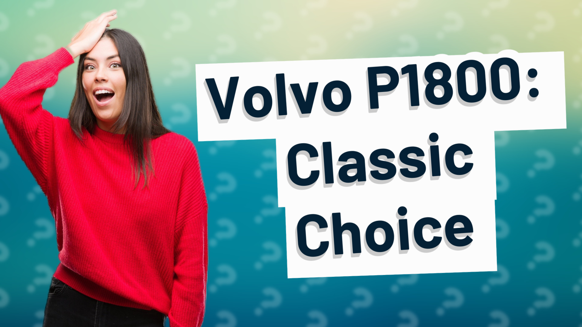 Volvo P1800: Classic Choice