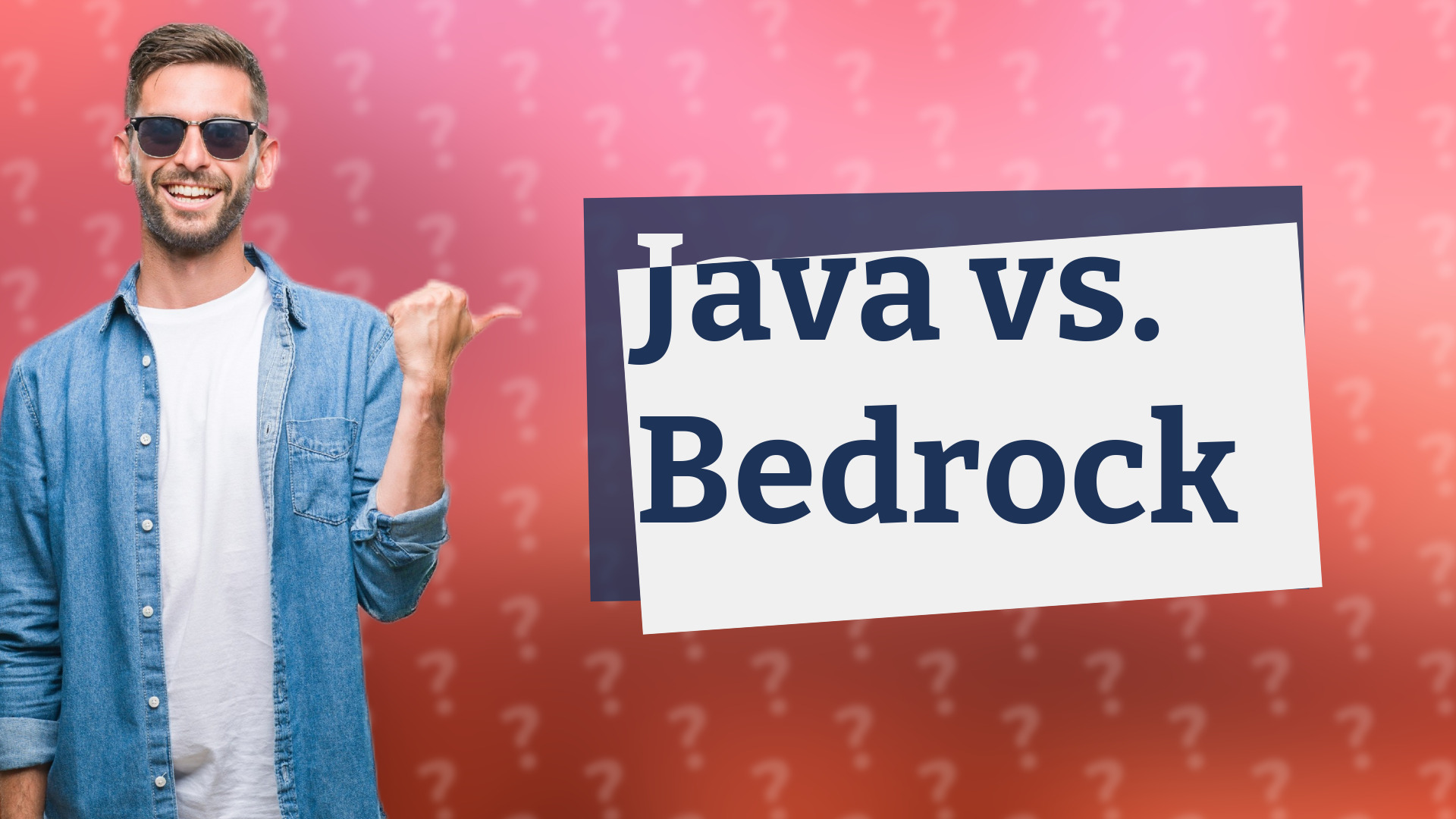 Java vs. Bedrock