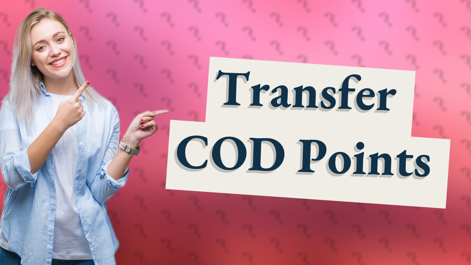 Transfer COD Points