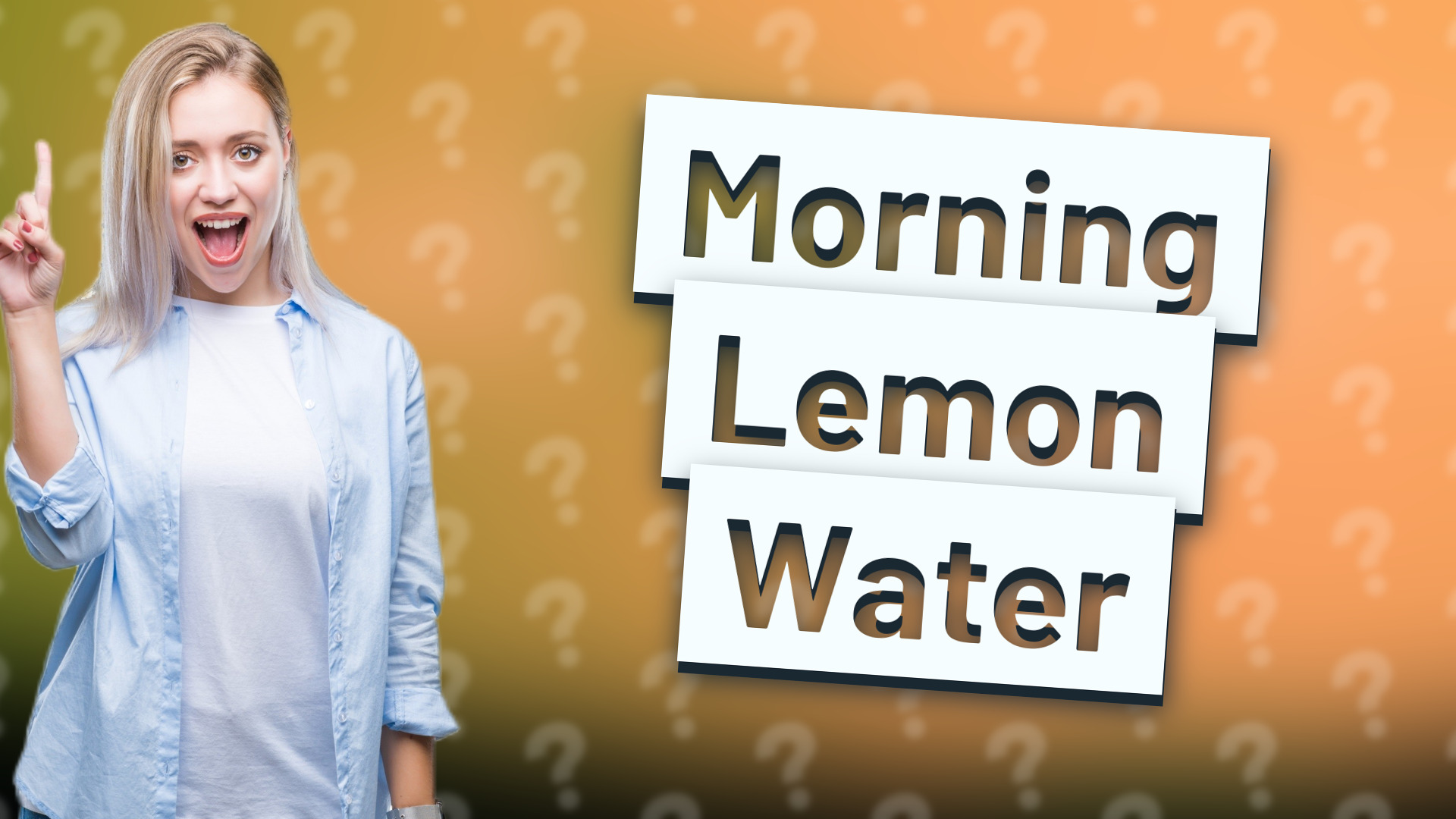 Morning Lemon Water