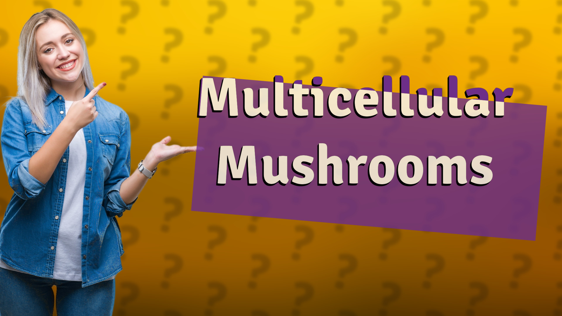 Multicellular Mushrooms