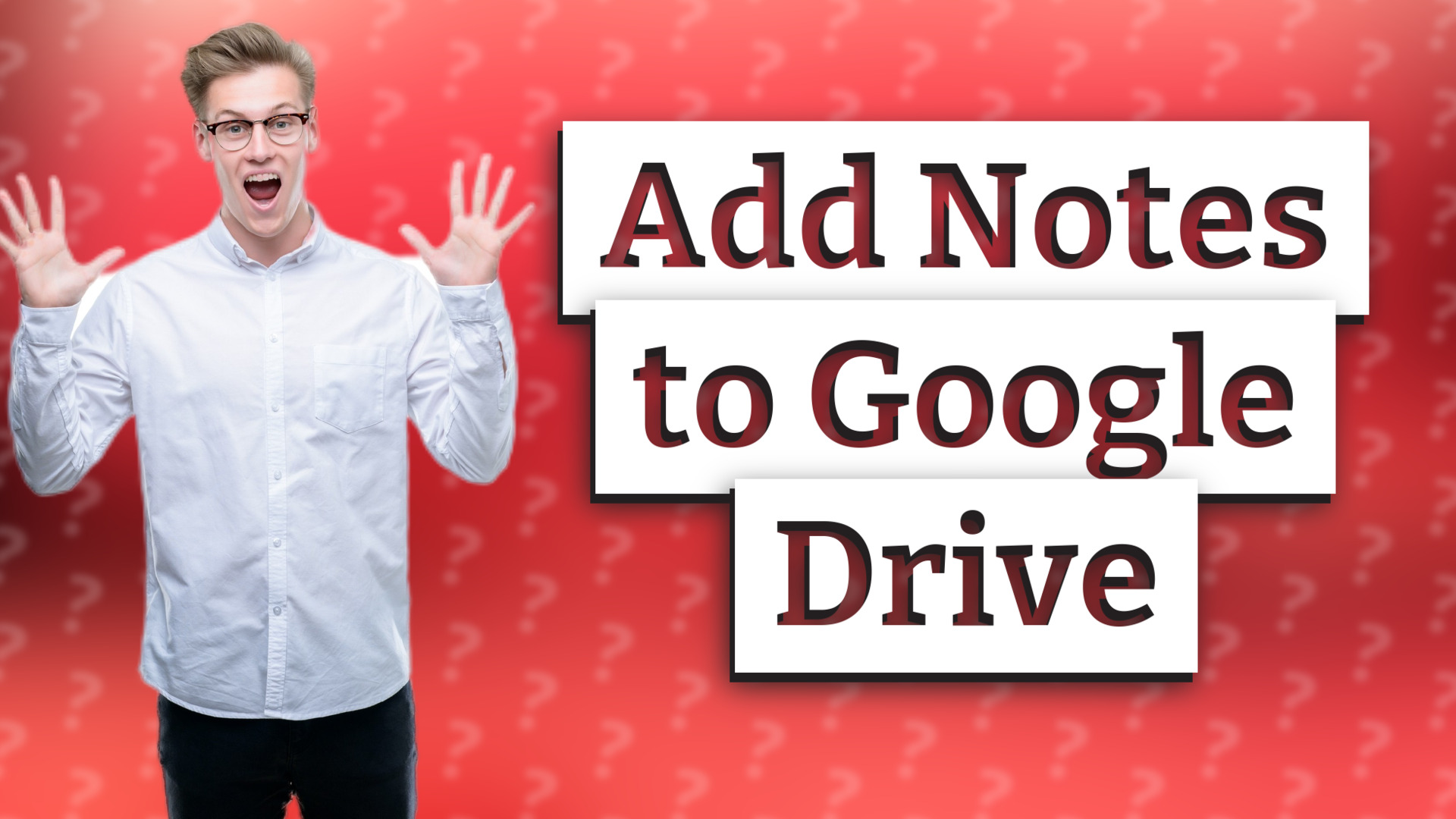 Add Notes to Google Drive