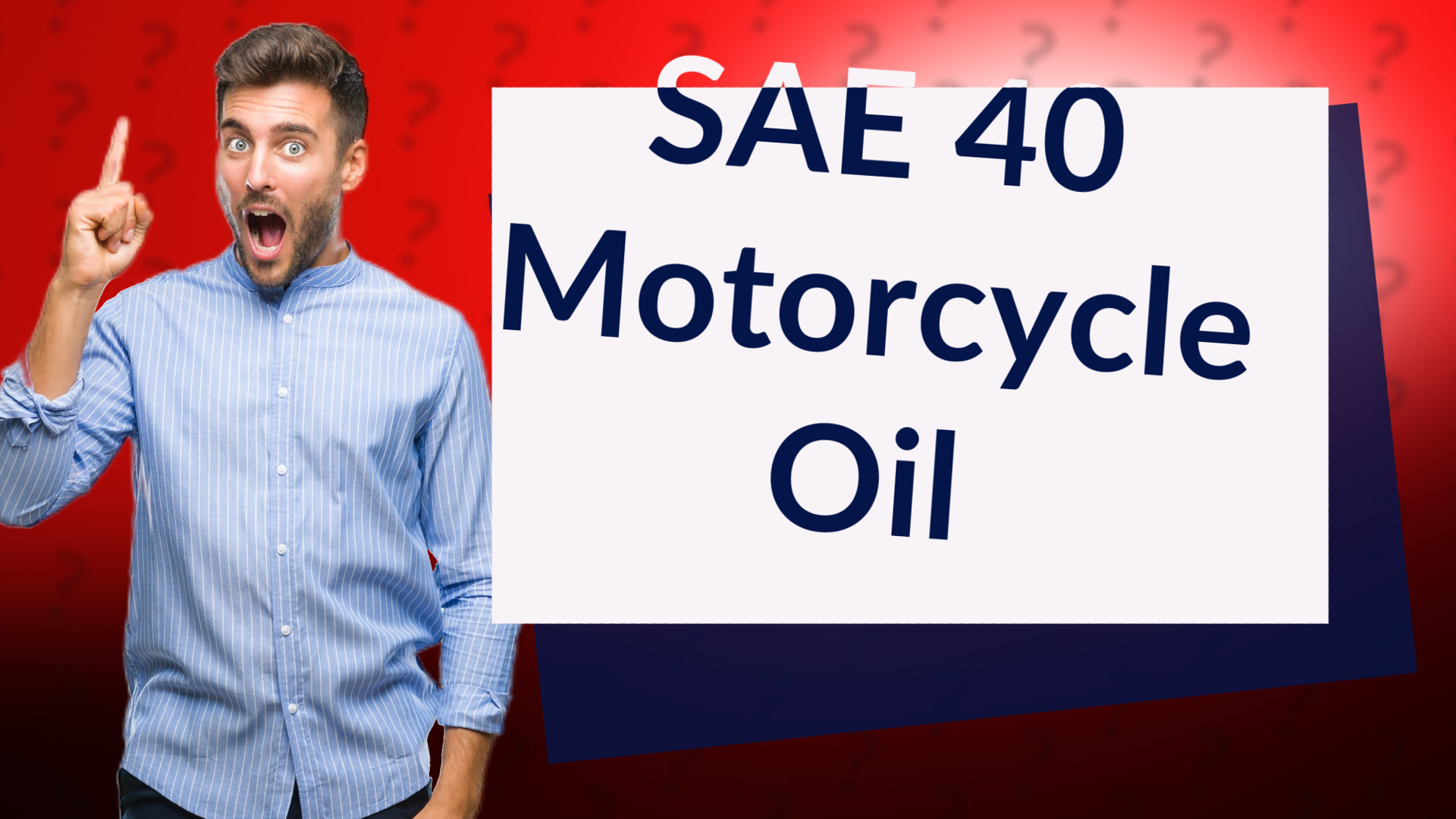 SAE 40 Motorcycle Oil