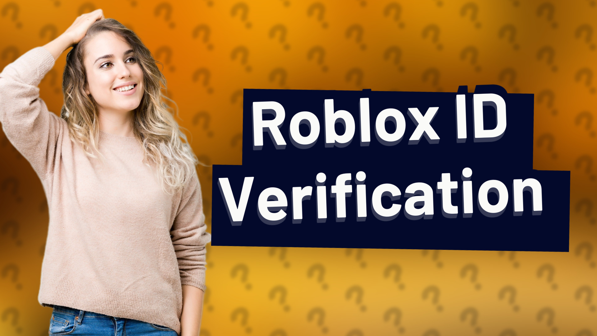 Roblox ID Verification