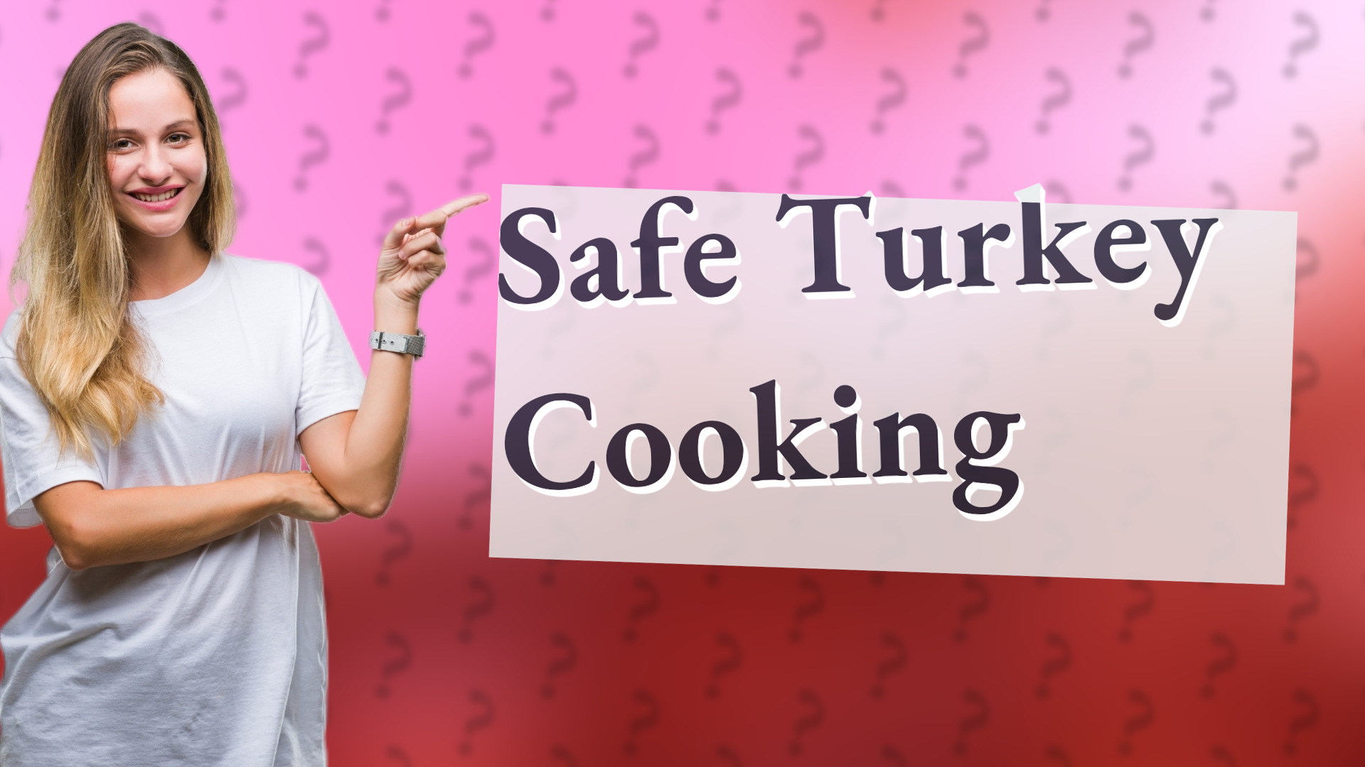 Safe Turkey Cooking