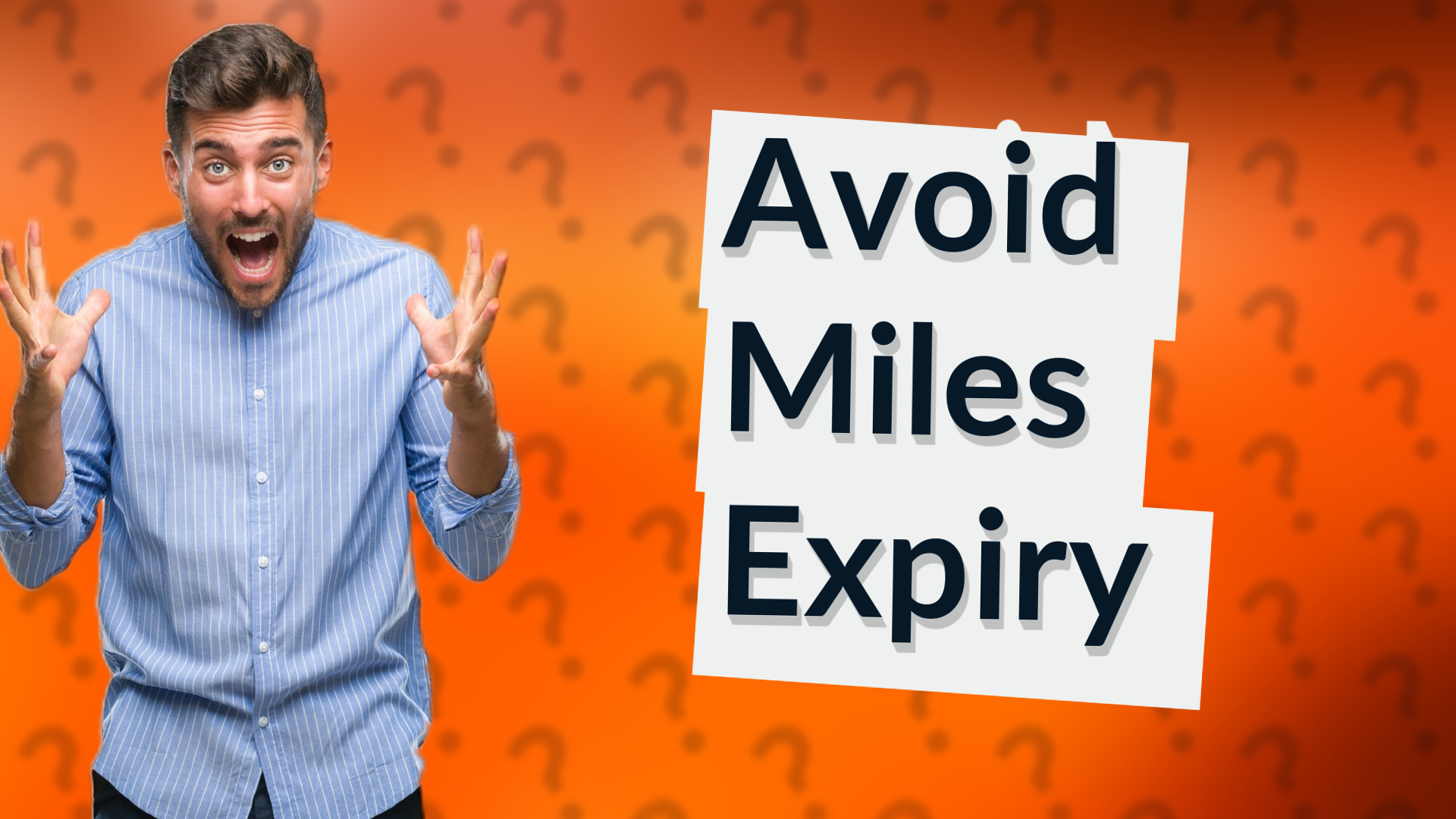 Avoid Miles Expiry