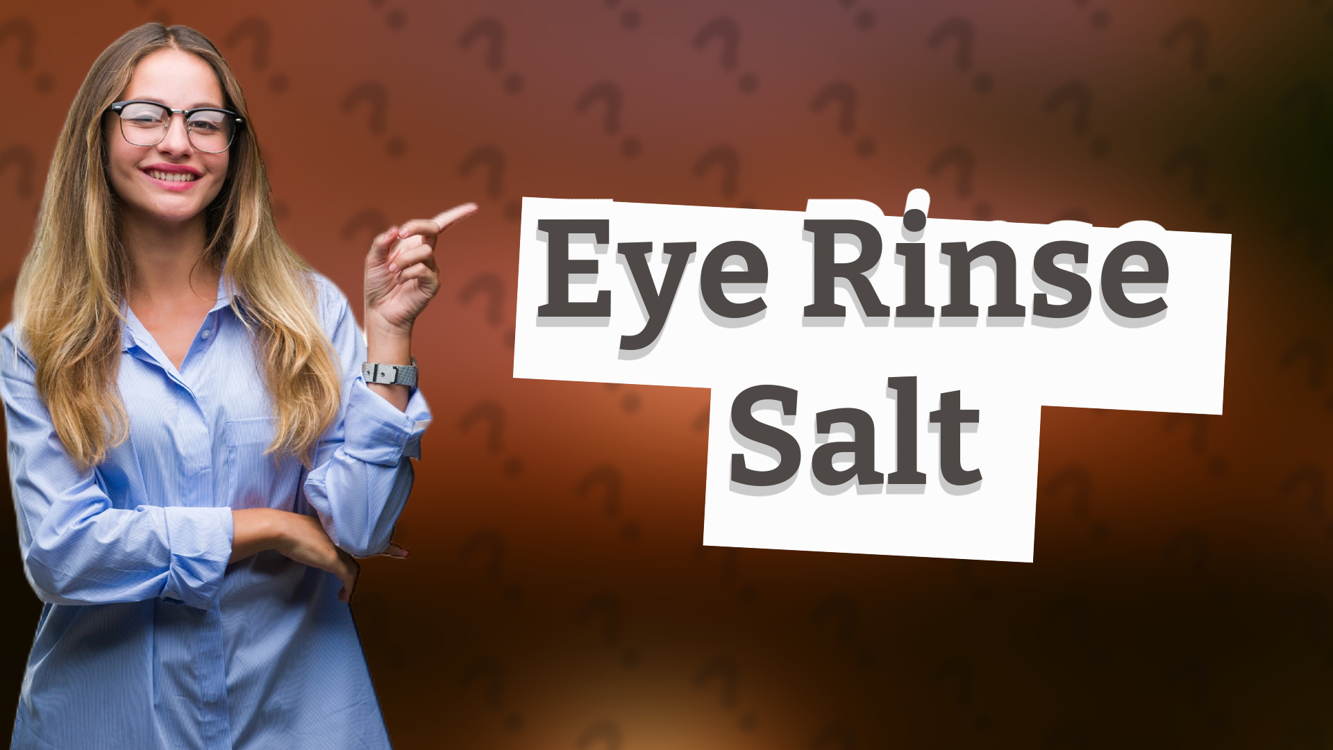 Eye Rinse Salt