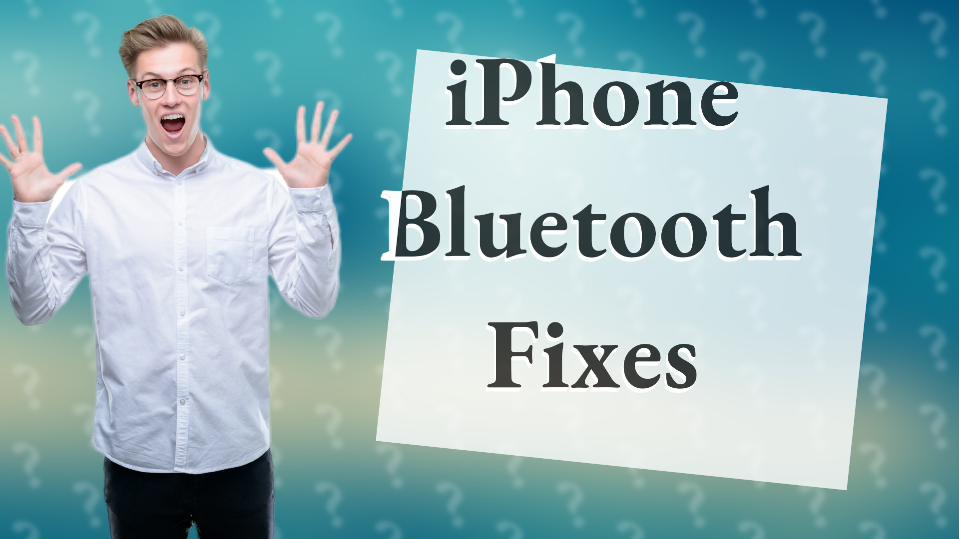 iPhone Bluetooth Fixes