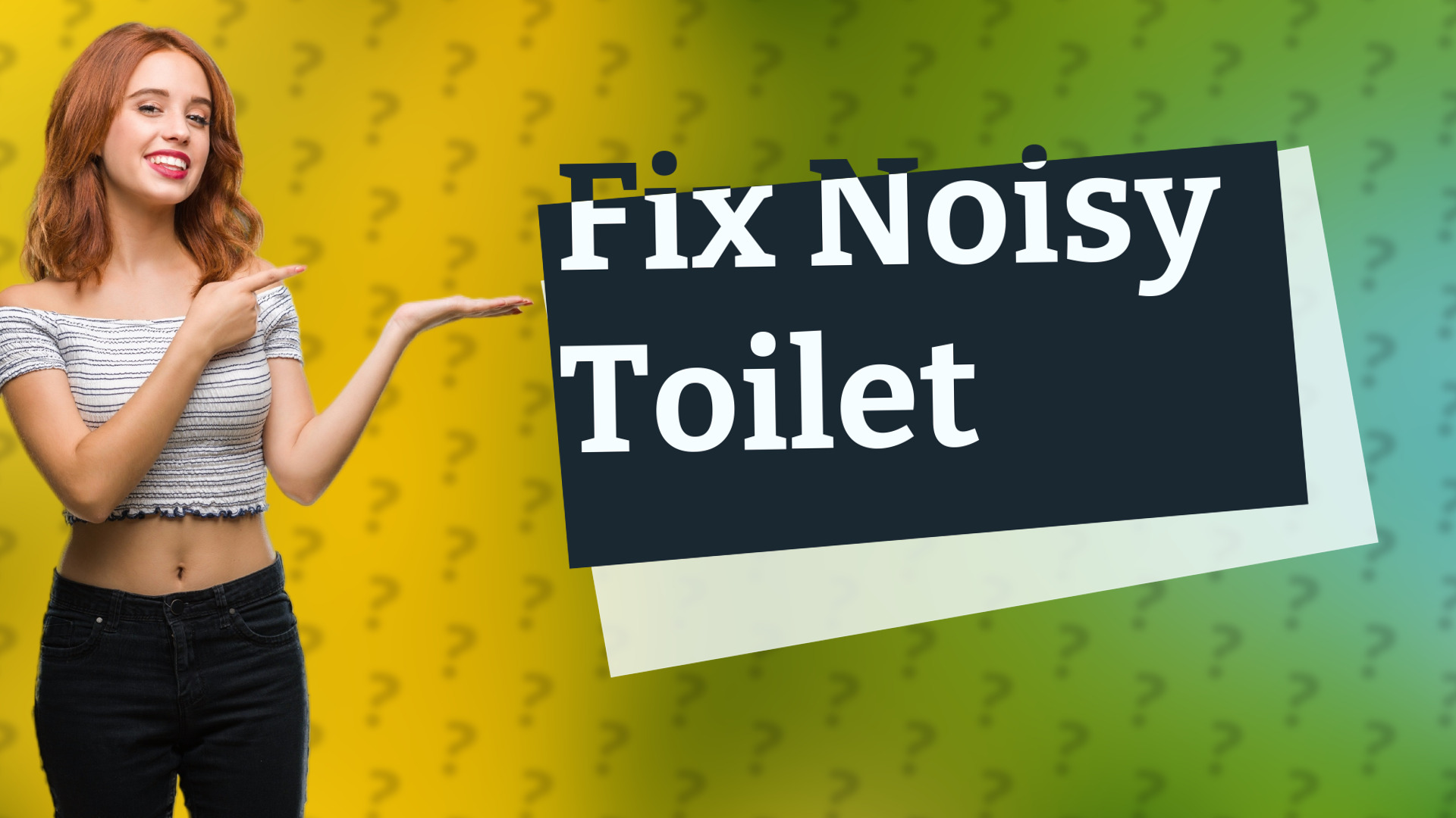 Fix Noisy Toilet