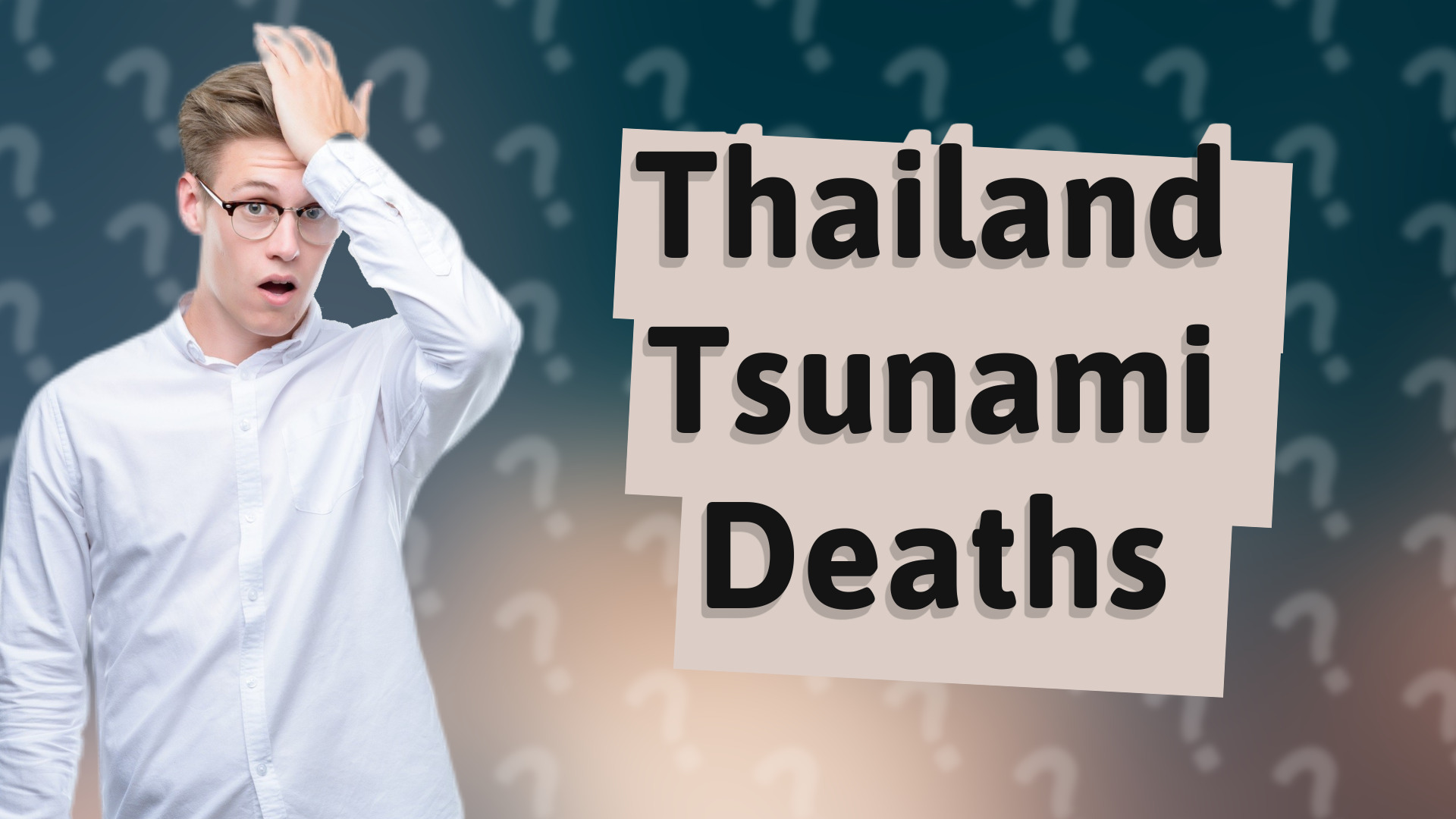 Thailand Tsunami Deaths