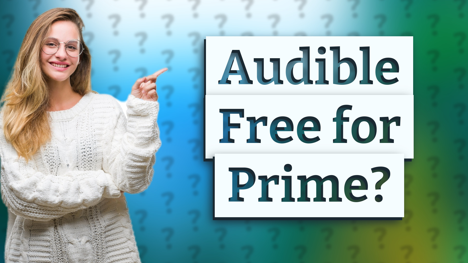 Audible Free for Prime?