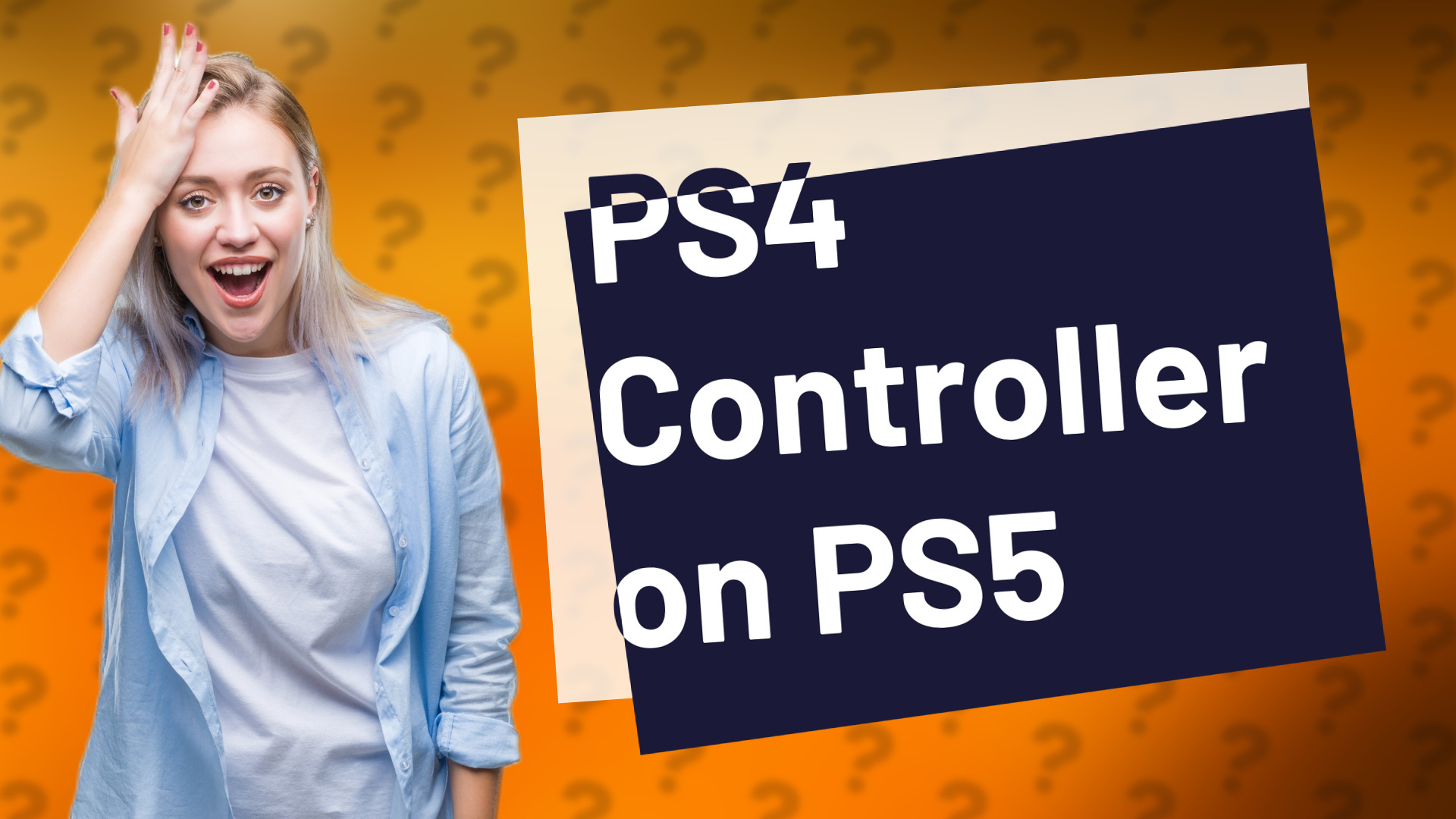 PS4 Controller on PS5
