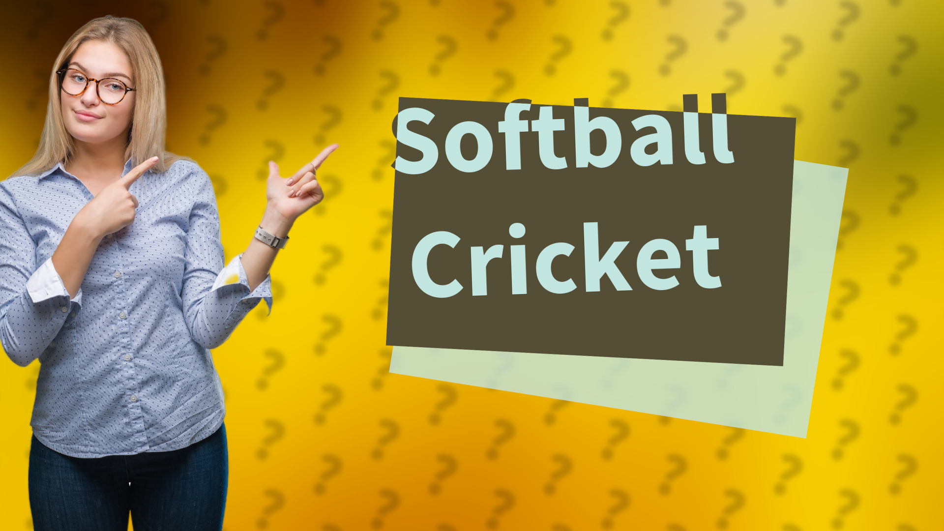 Softball Cricket