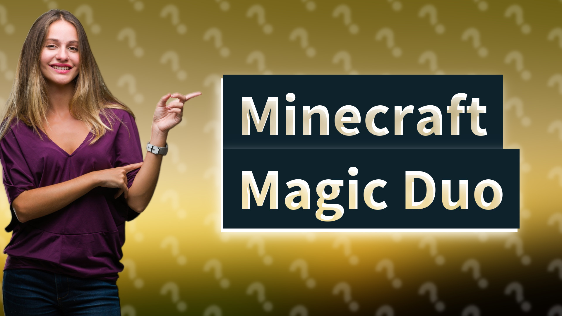 Minecraft Magic Duo