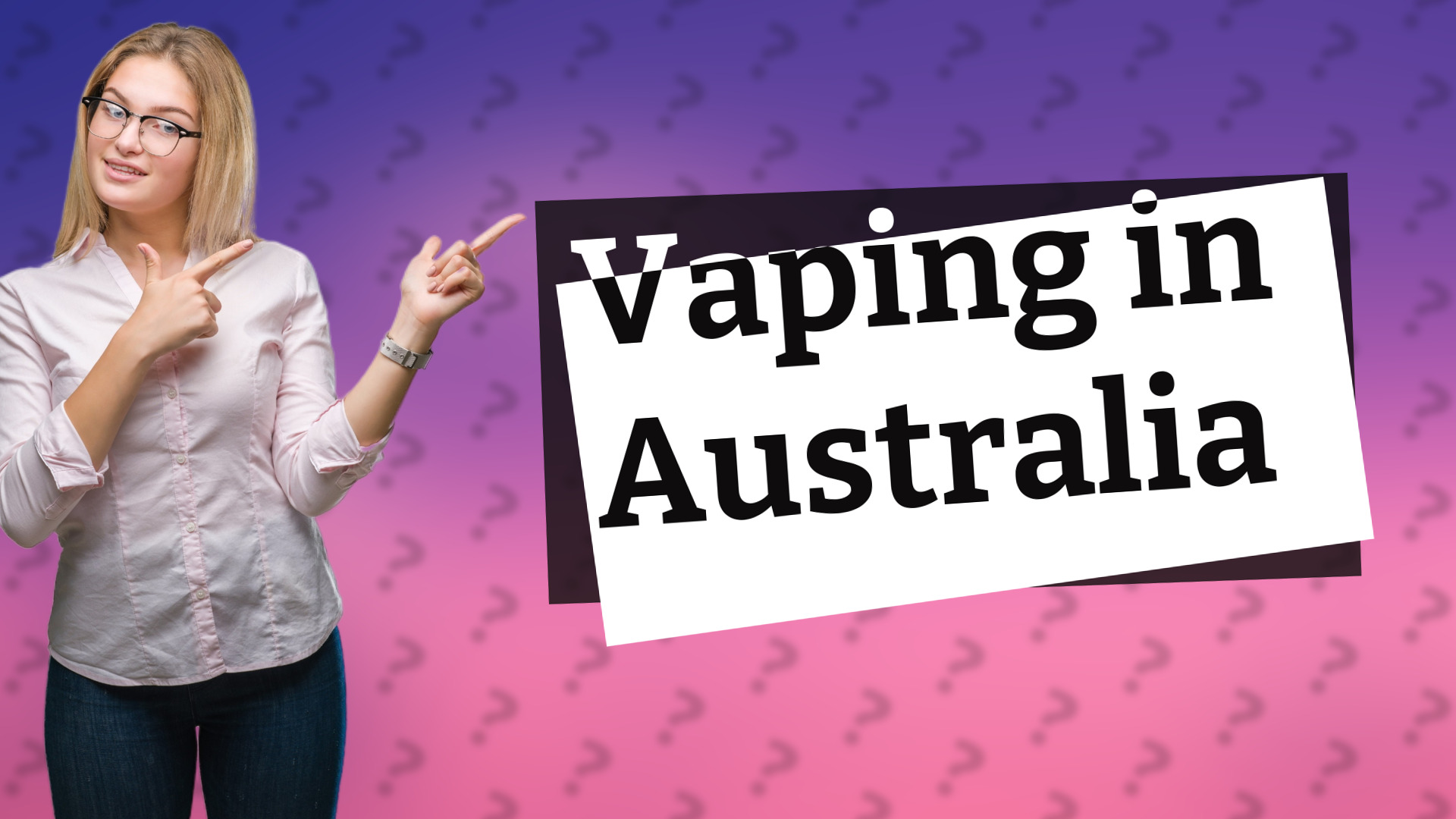 Vaping in Australia