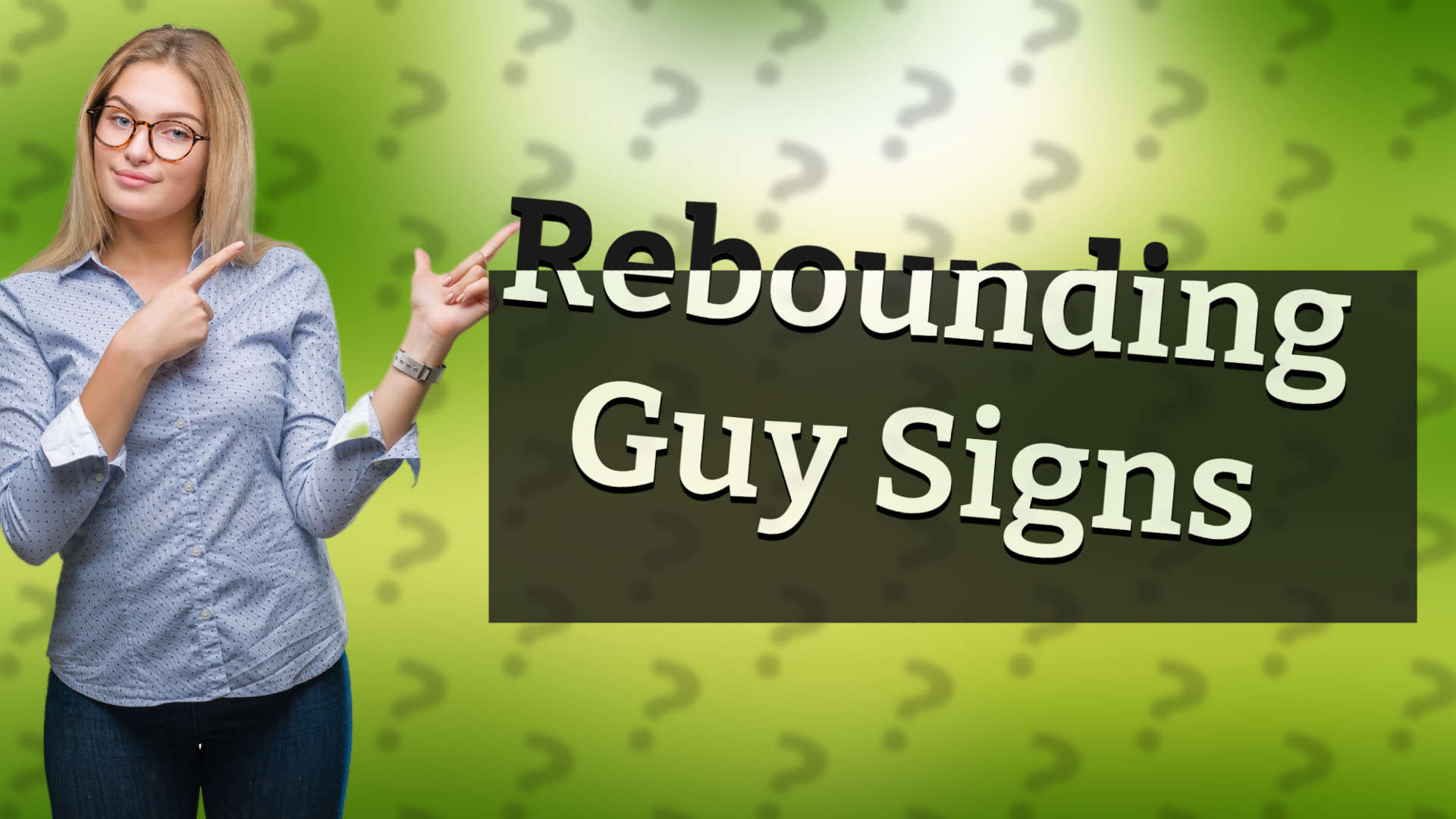 Rebounding Guy Signs