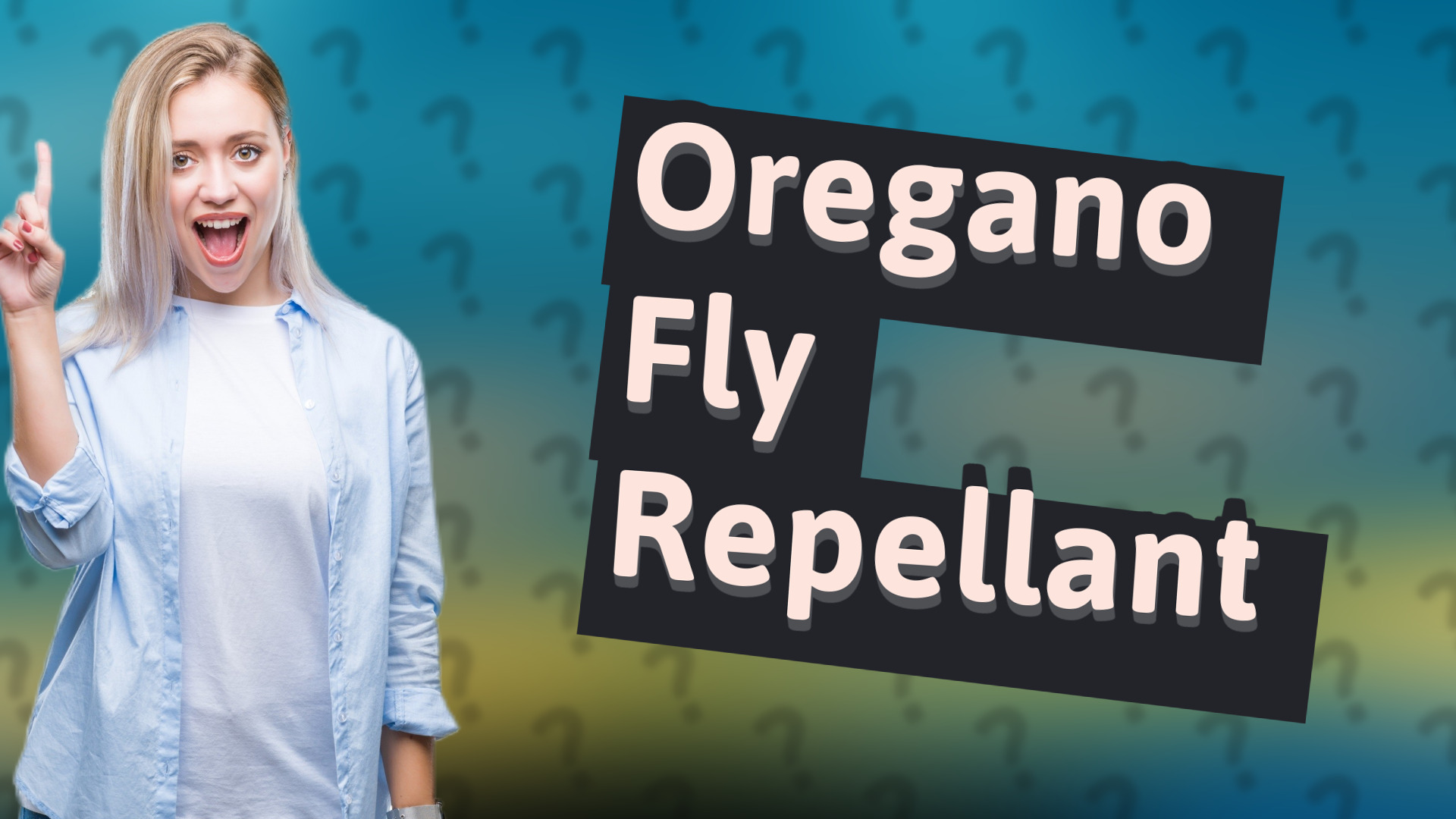 Oregano Fly Repellant