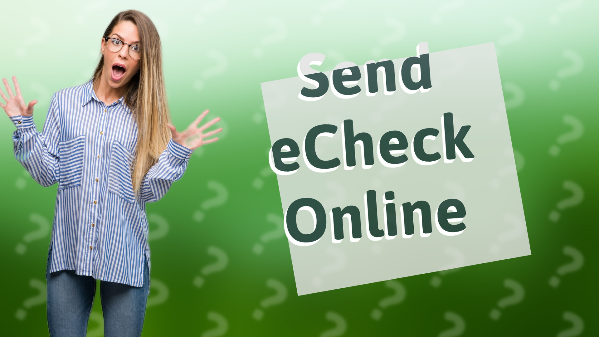 Send eCheck Online
