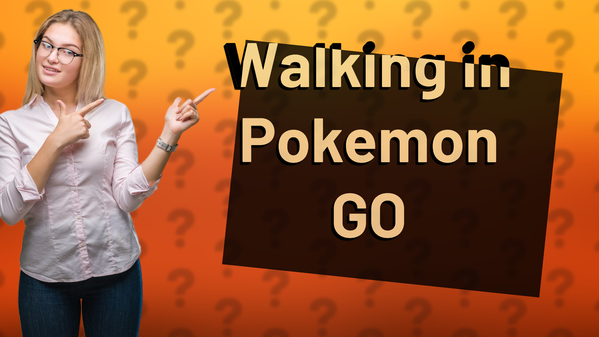 Walking in Pokemon GO