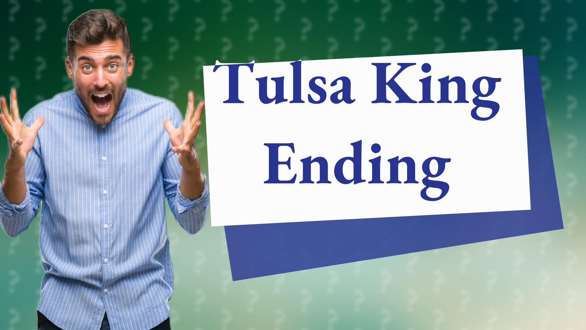 Tulsa King Ending