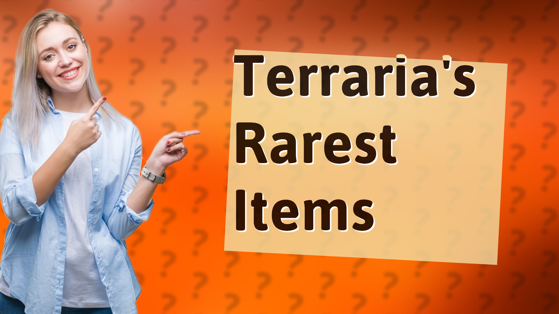 Terraria's Rarest Items