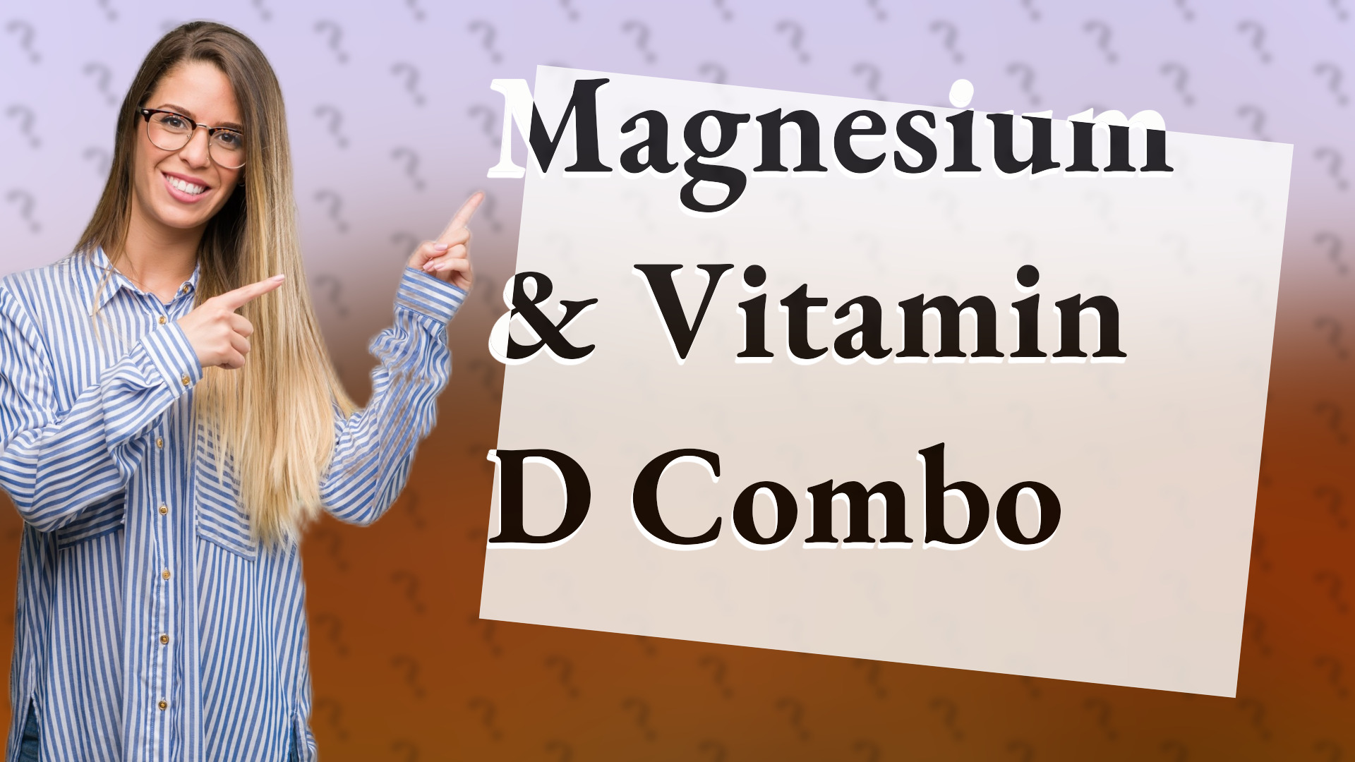 Magnesium & Vitamin D Combo