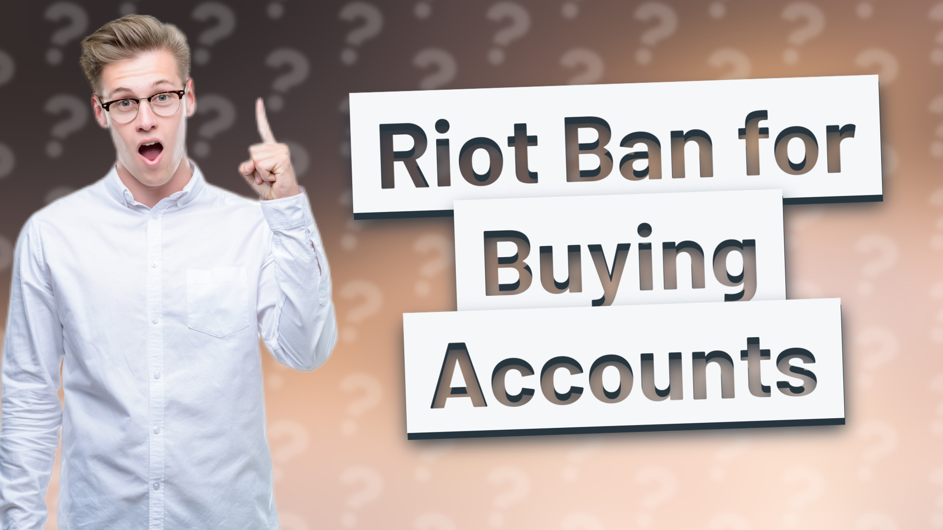 Riot Ban for Buying Accounts