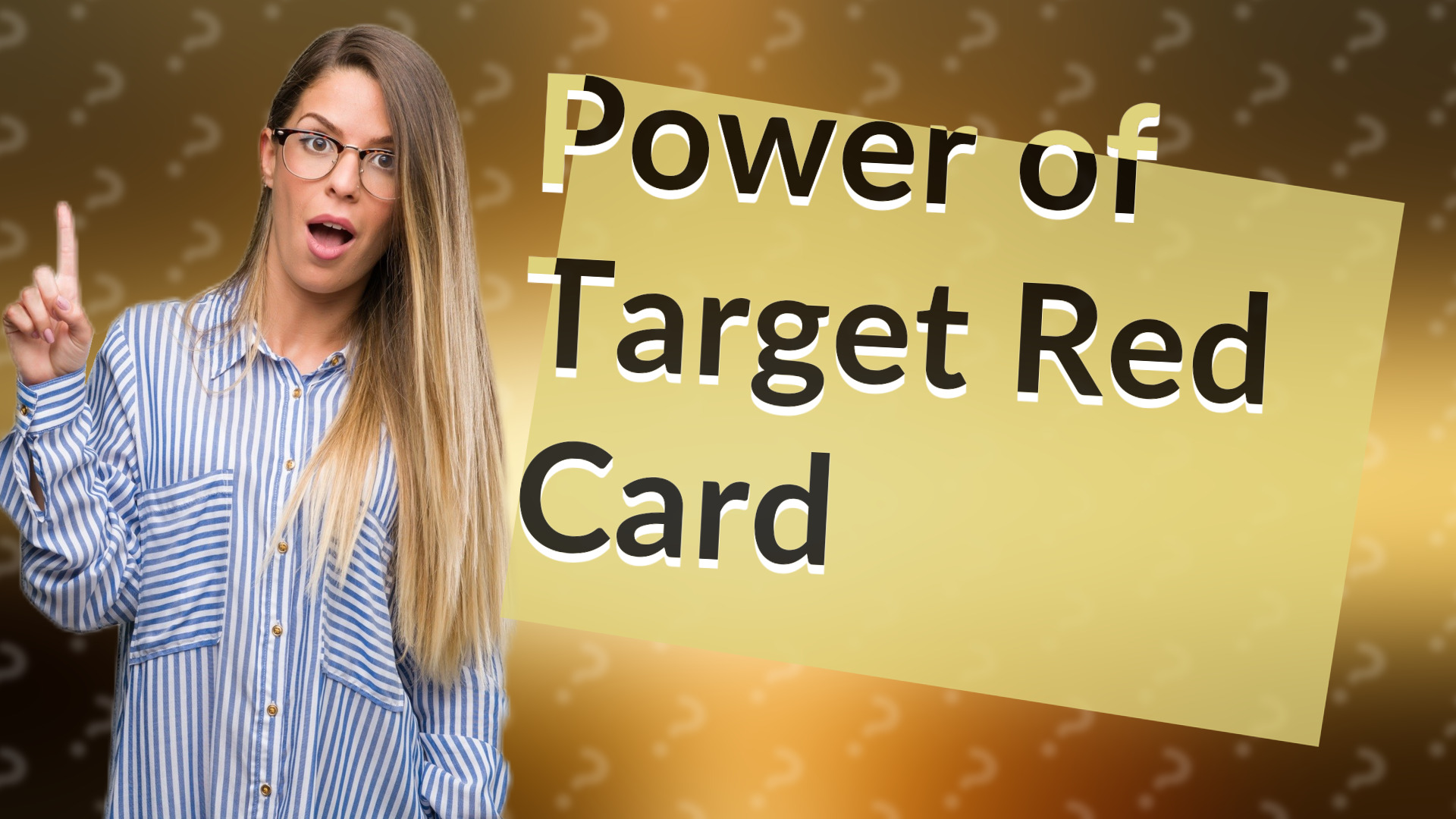 Power of Target Red Card