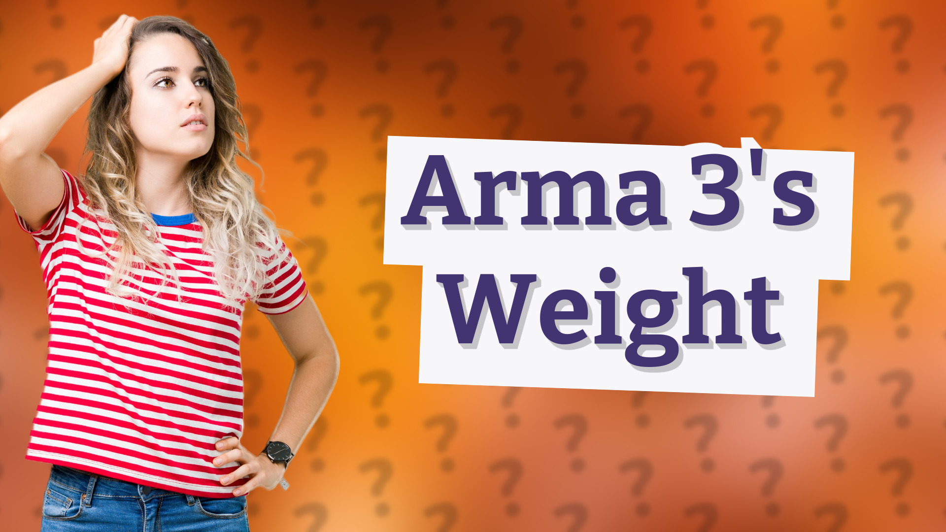 Arma 3's Weight