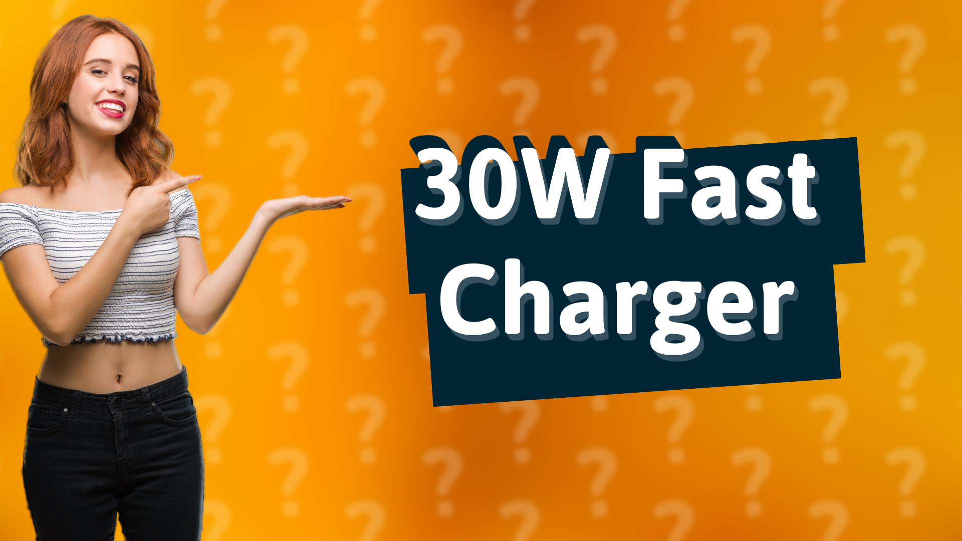 30W Fast Charger