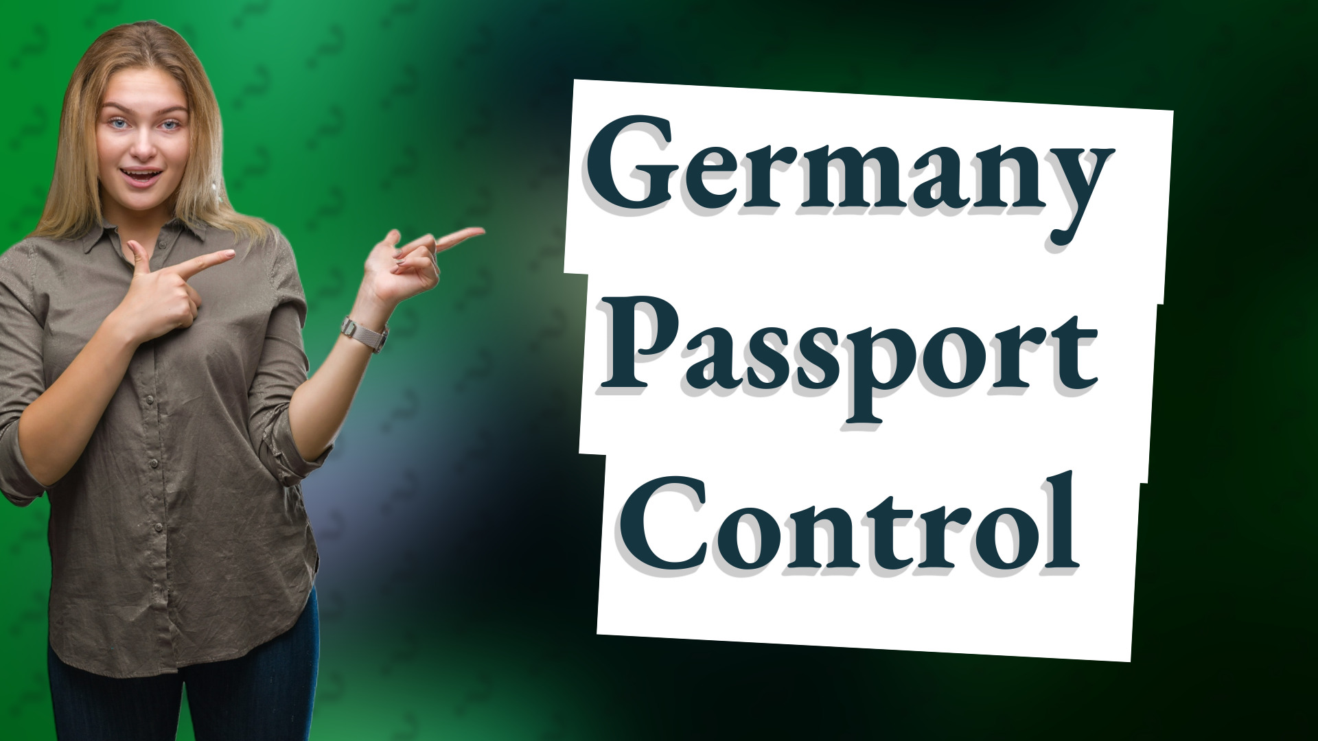Germany Passport Control