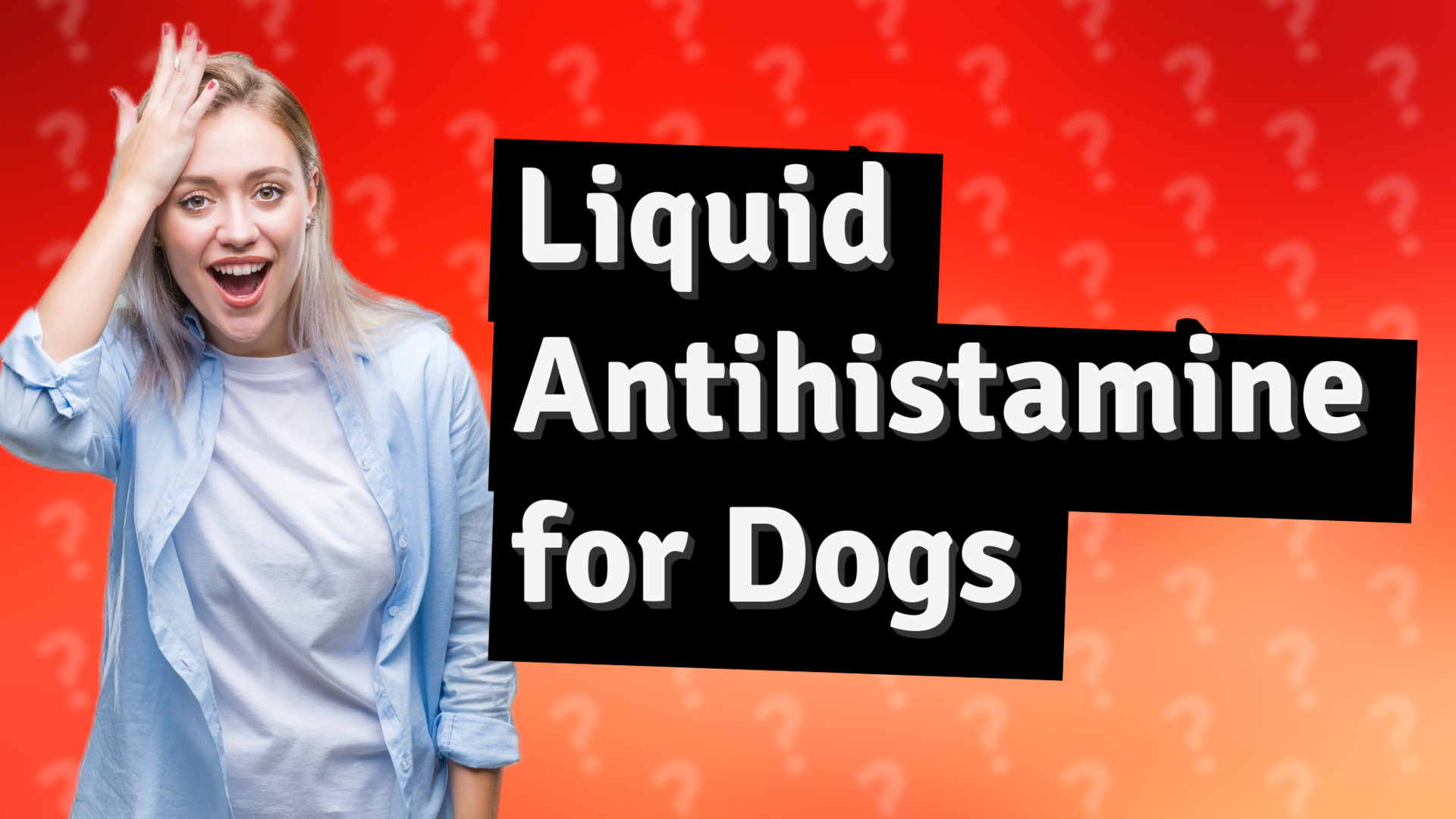 Liquid Antihistamine for Dogs