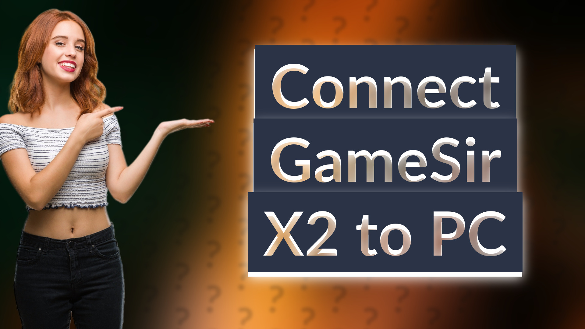 Connect GameSir X2 to PC