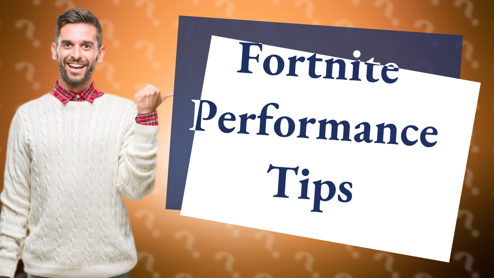 Fortnite Performance Tips