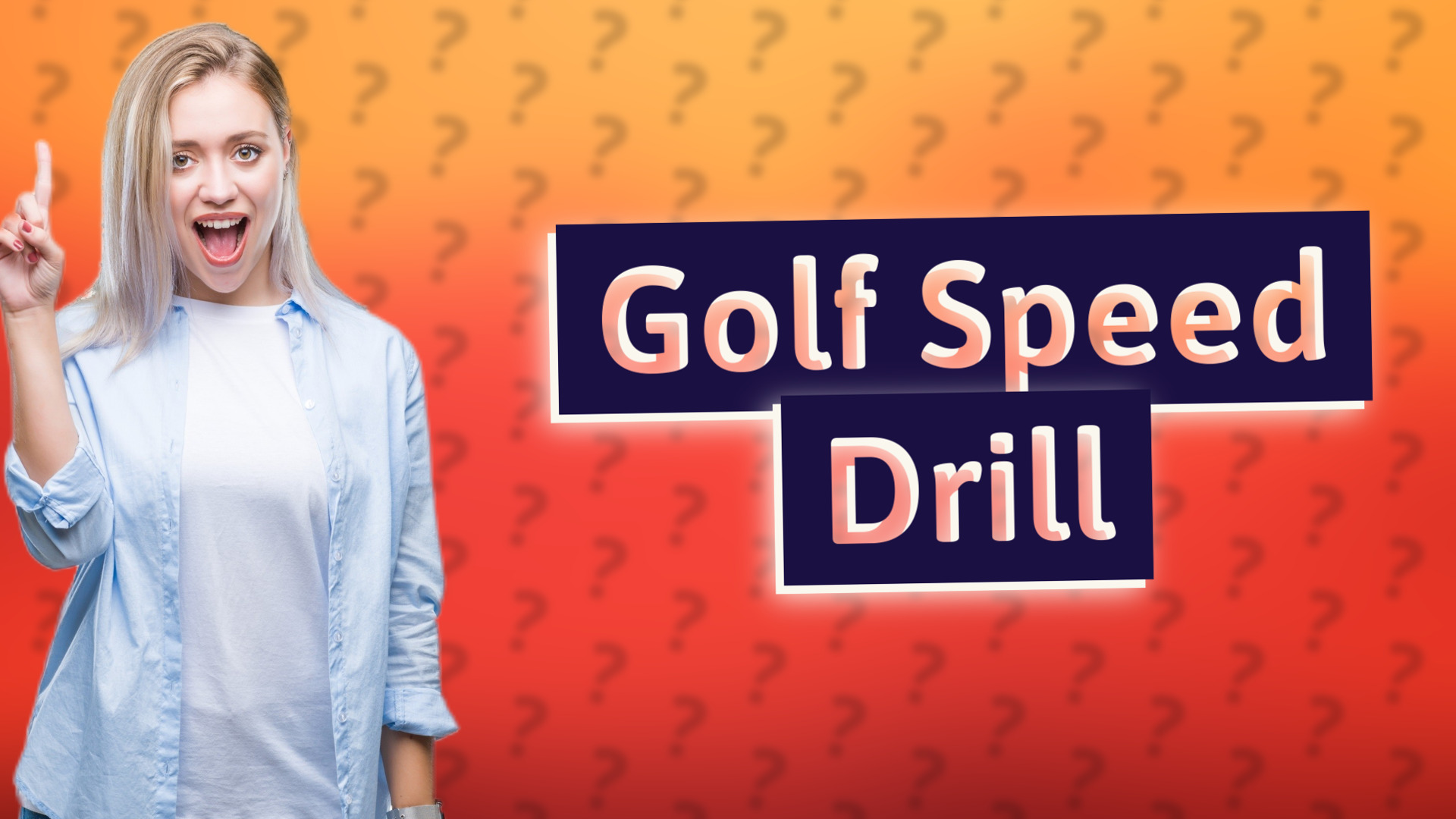 Golf Speed Drill