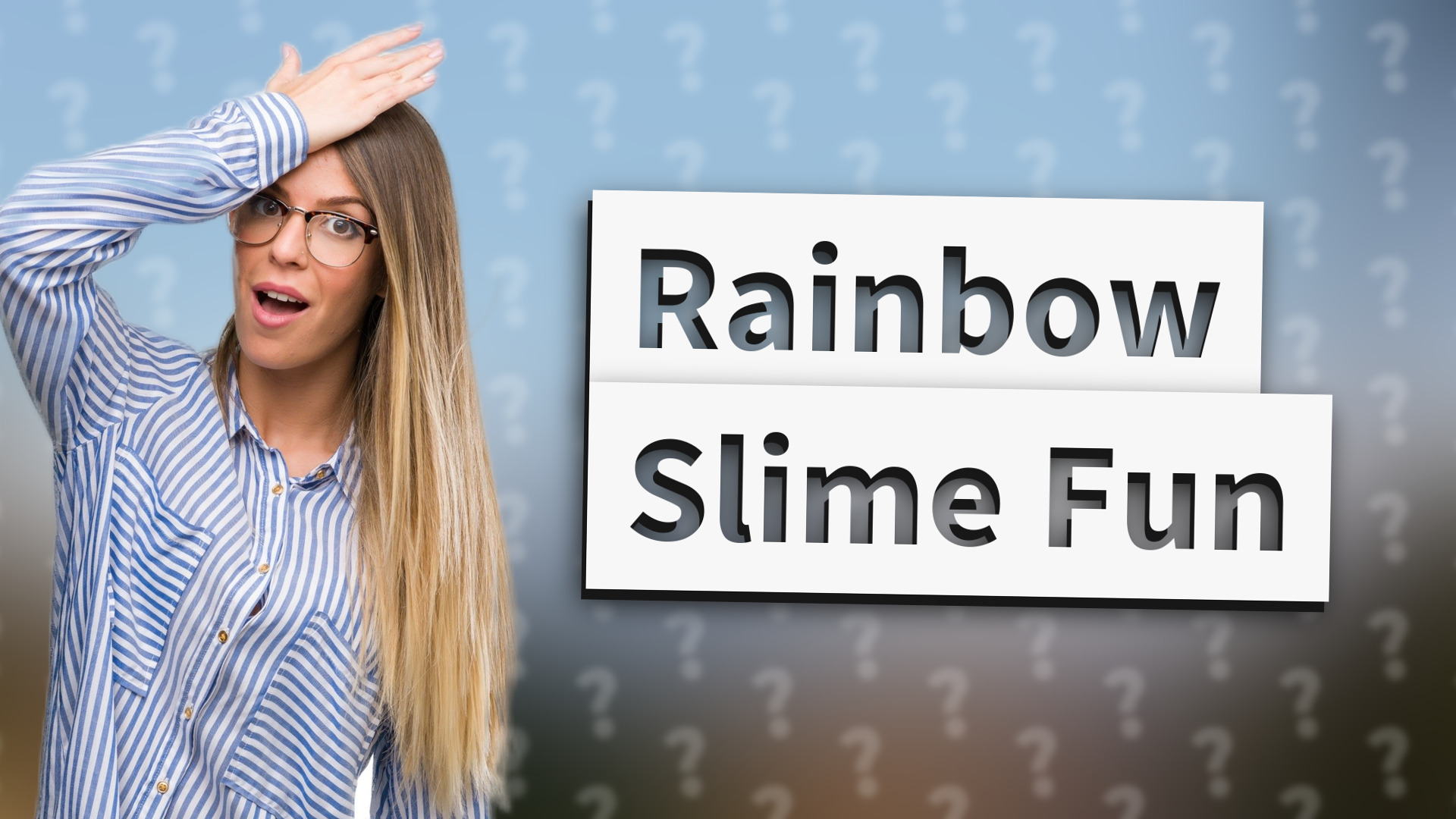 Rainbow Slime Fun